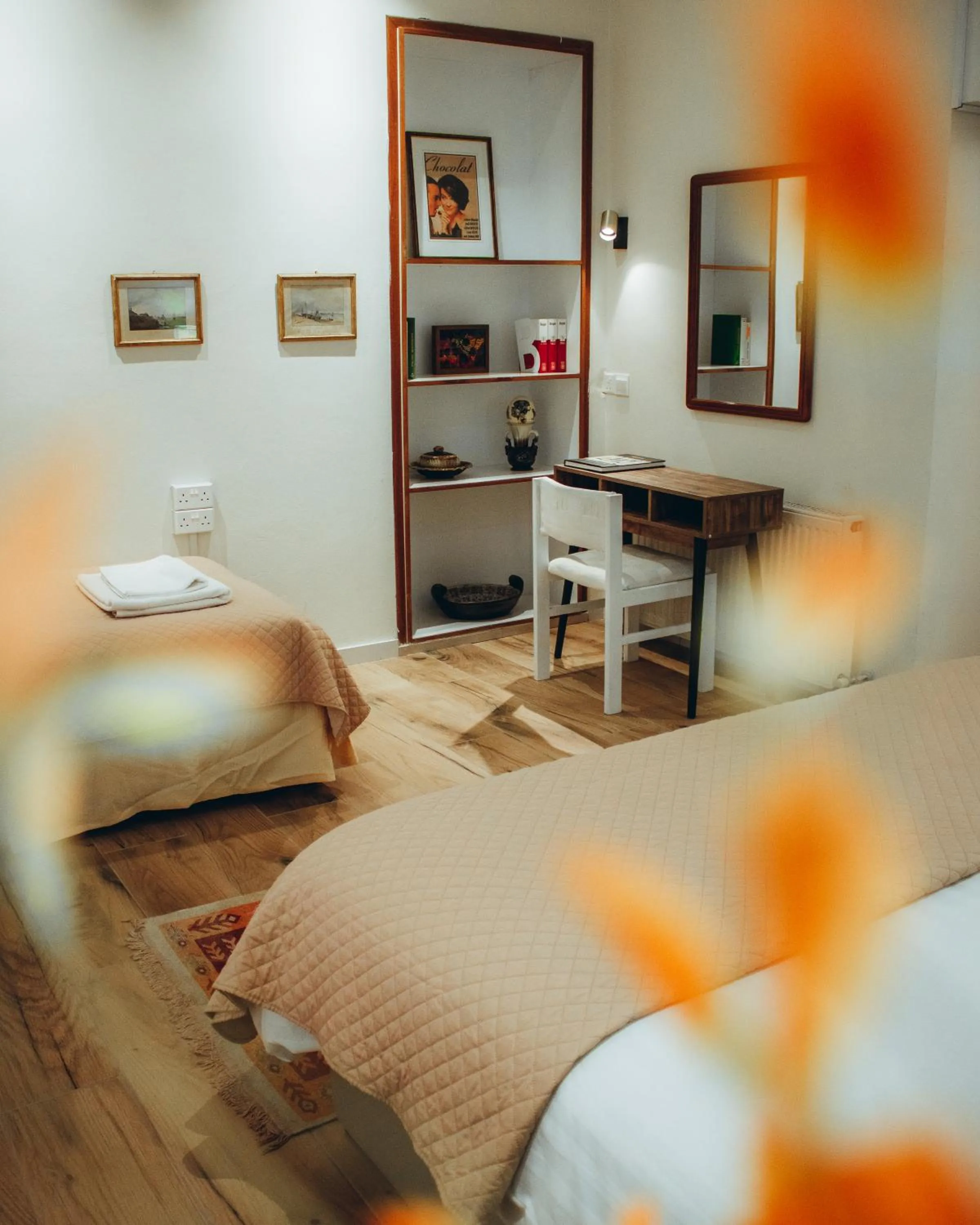 Bedroom, Bed in Kallithea INN