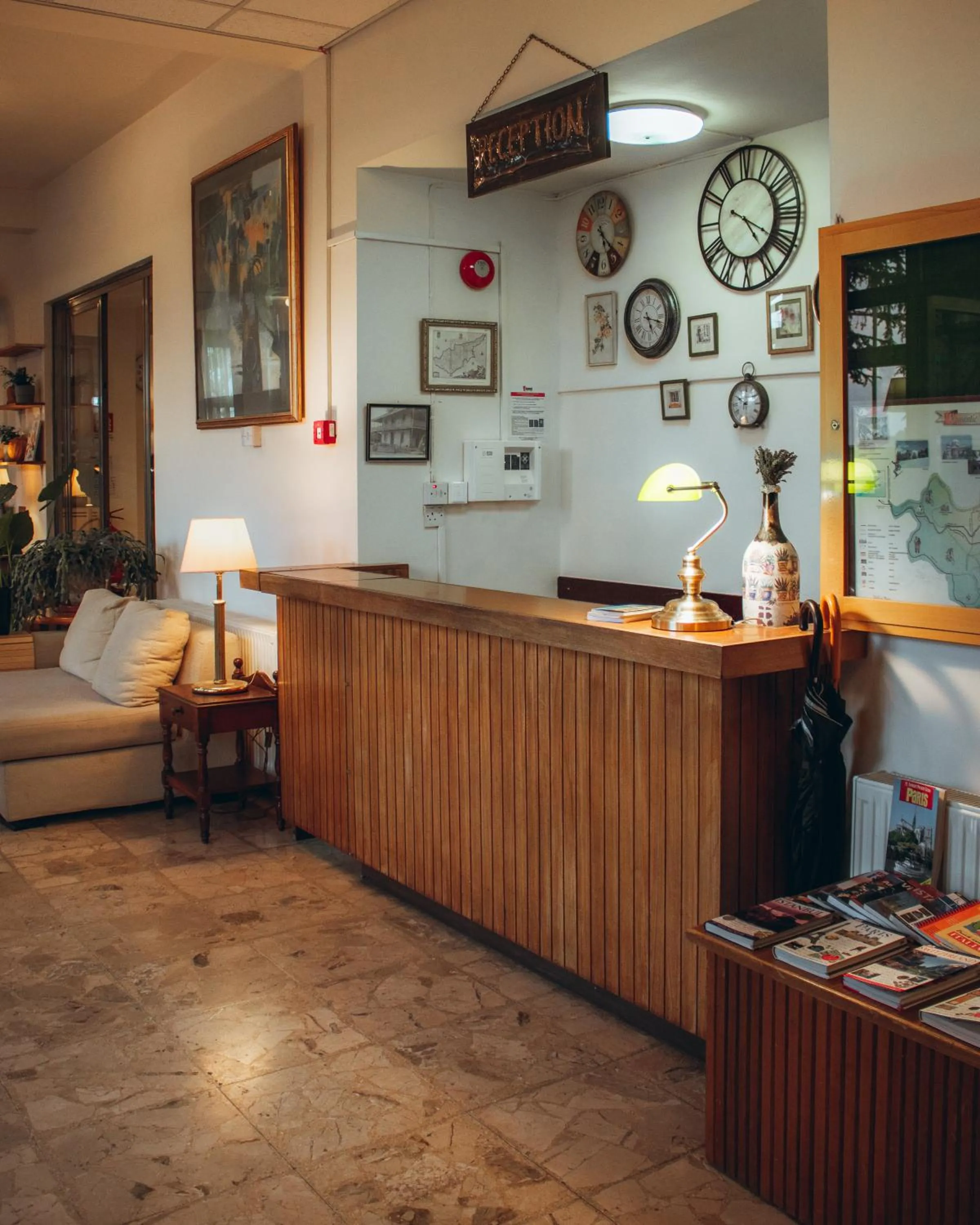 Lobby or reception in Kallithea INN