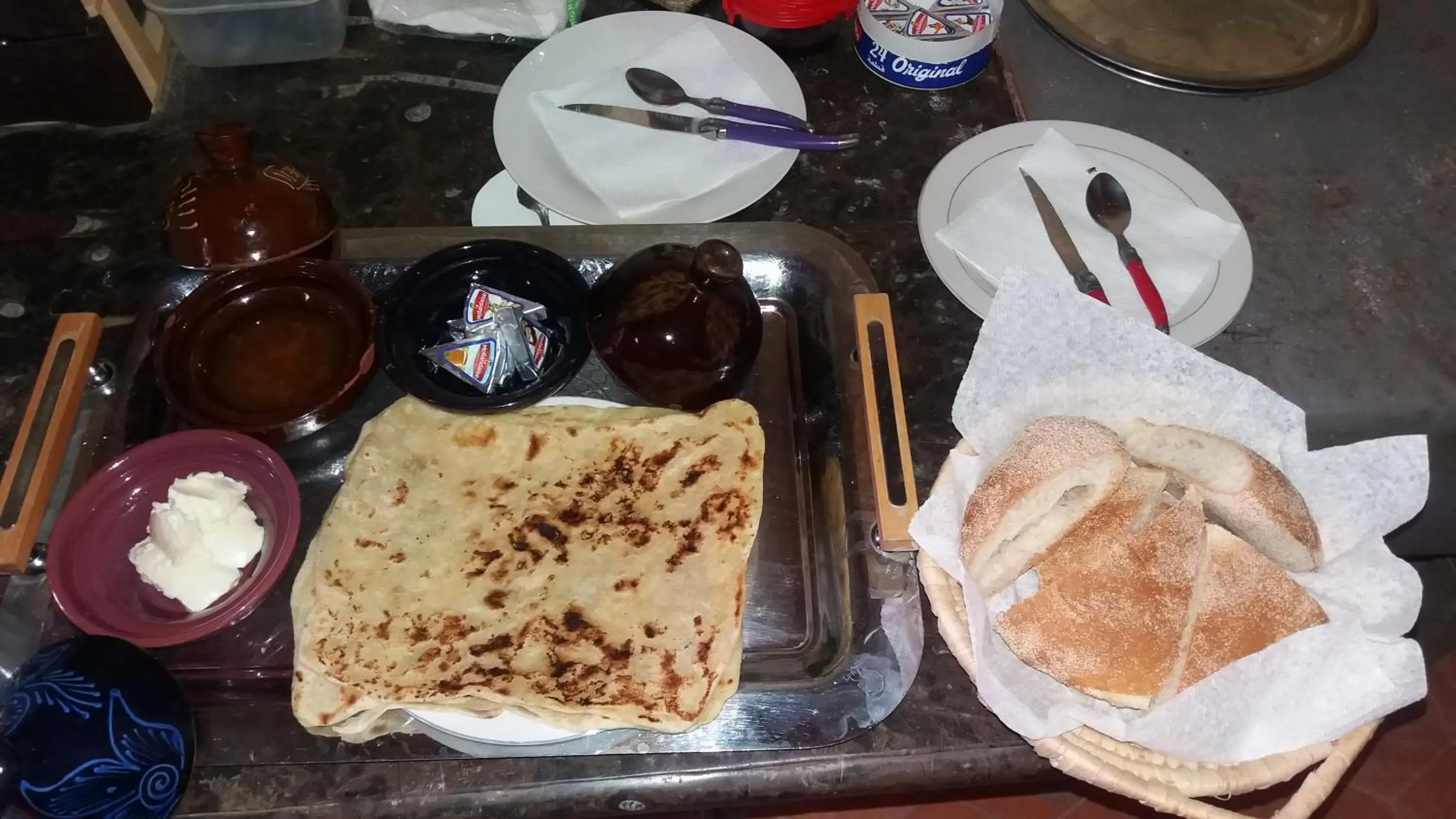 Breakfast in Chez Belkacem