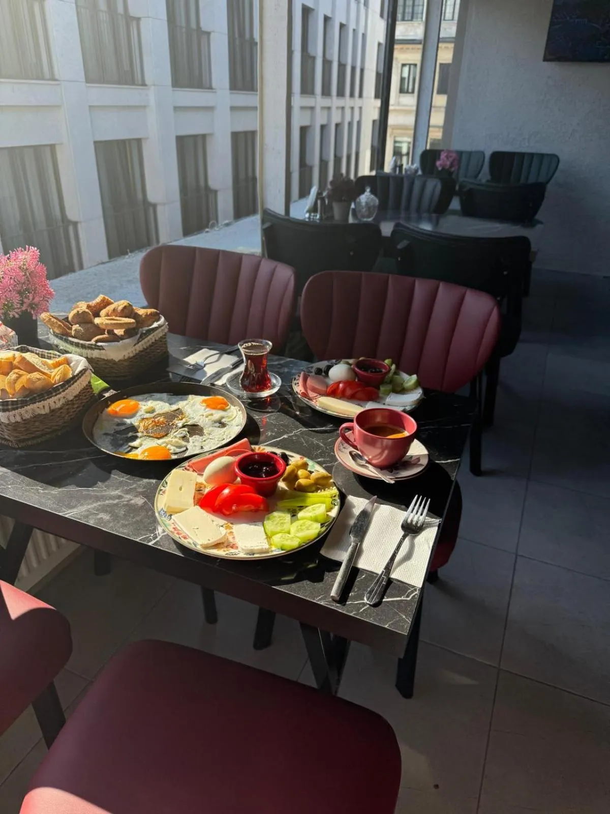 Breakfast in The balo pera hotel