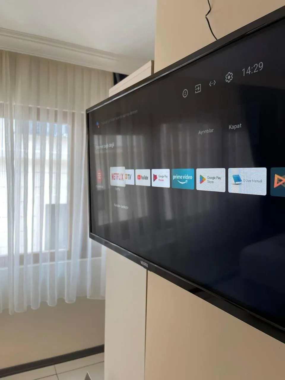 TV and multimedia in The balo pera hotel