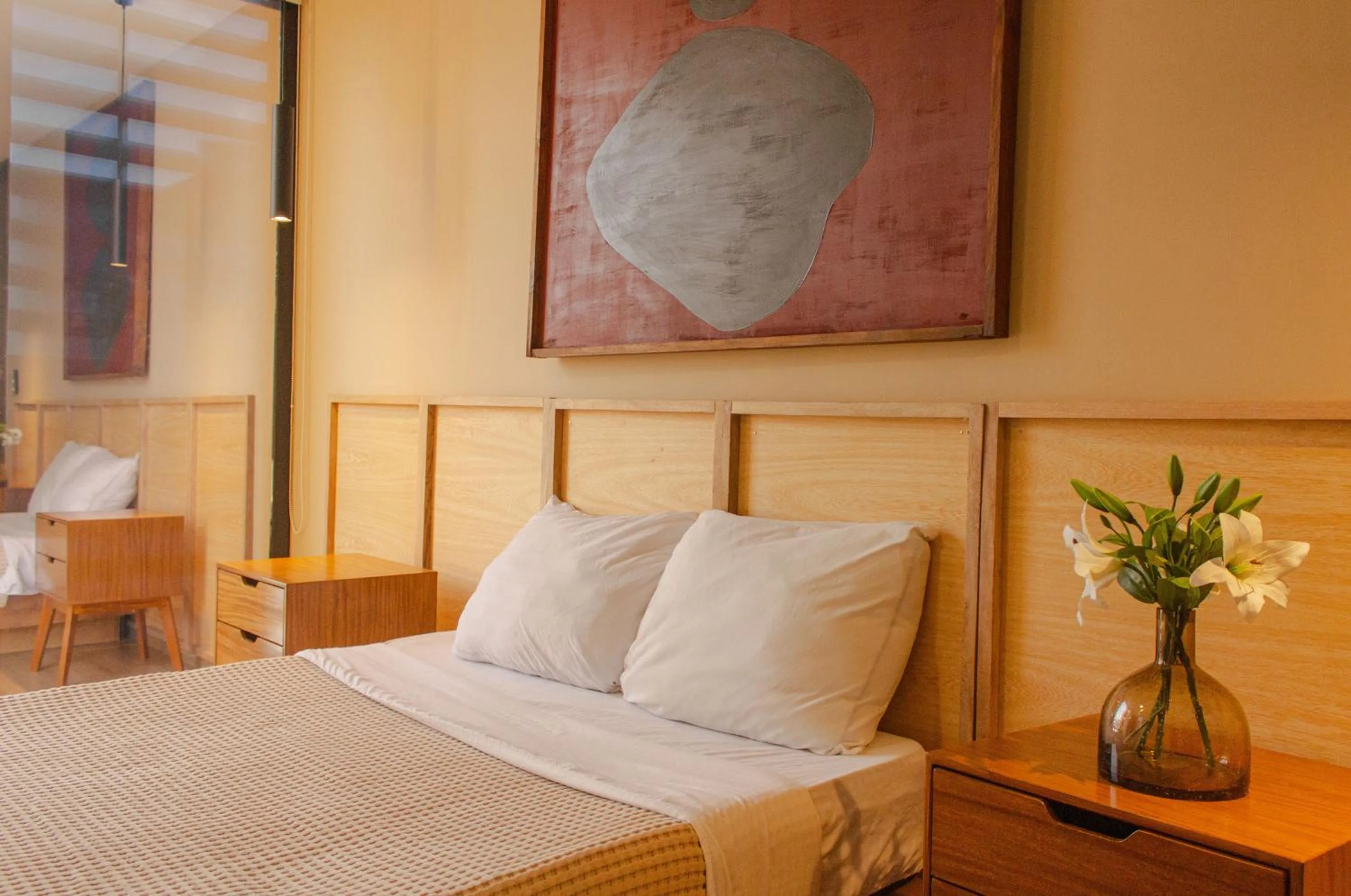 Bed in DHaus Guadalajara Country Club