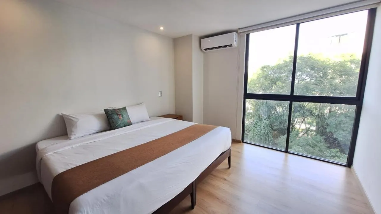 Bed in DreamHaus Country Club Guadalajara