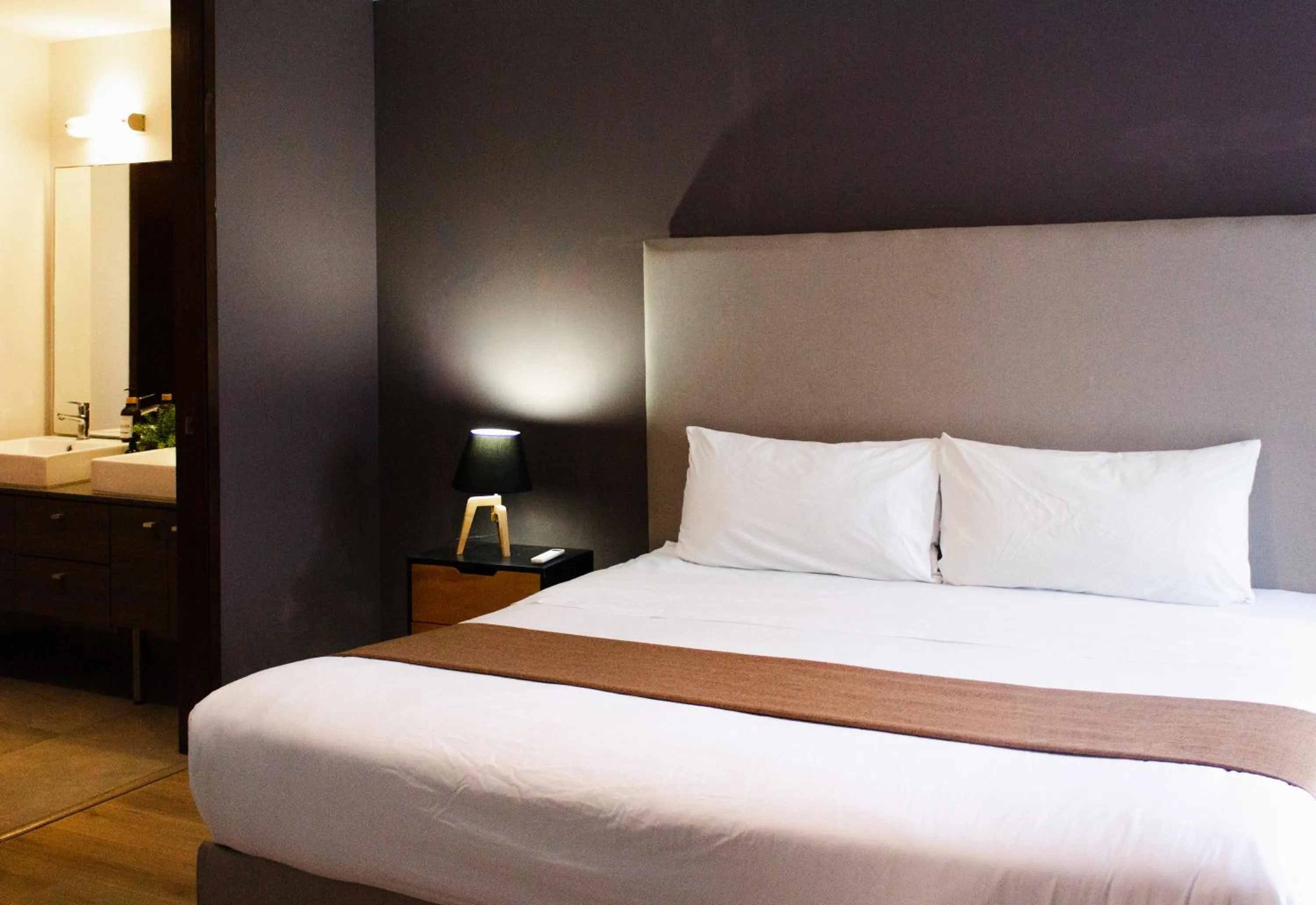 Bed in DHaus Guadalajara Country Club