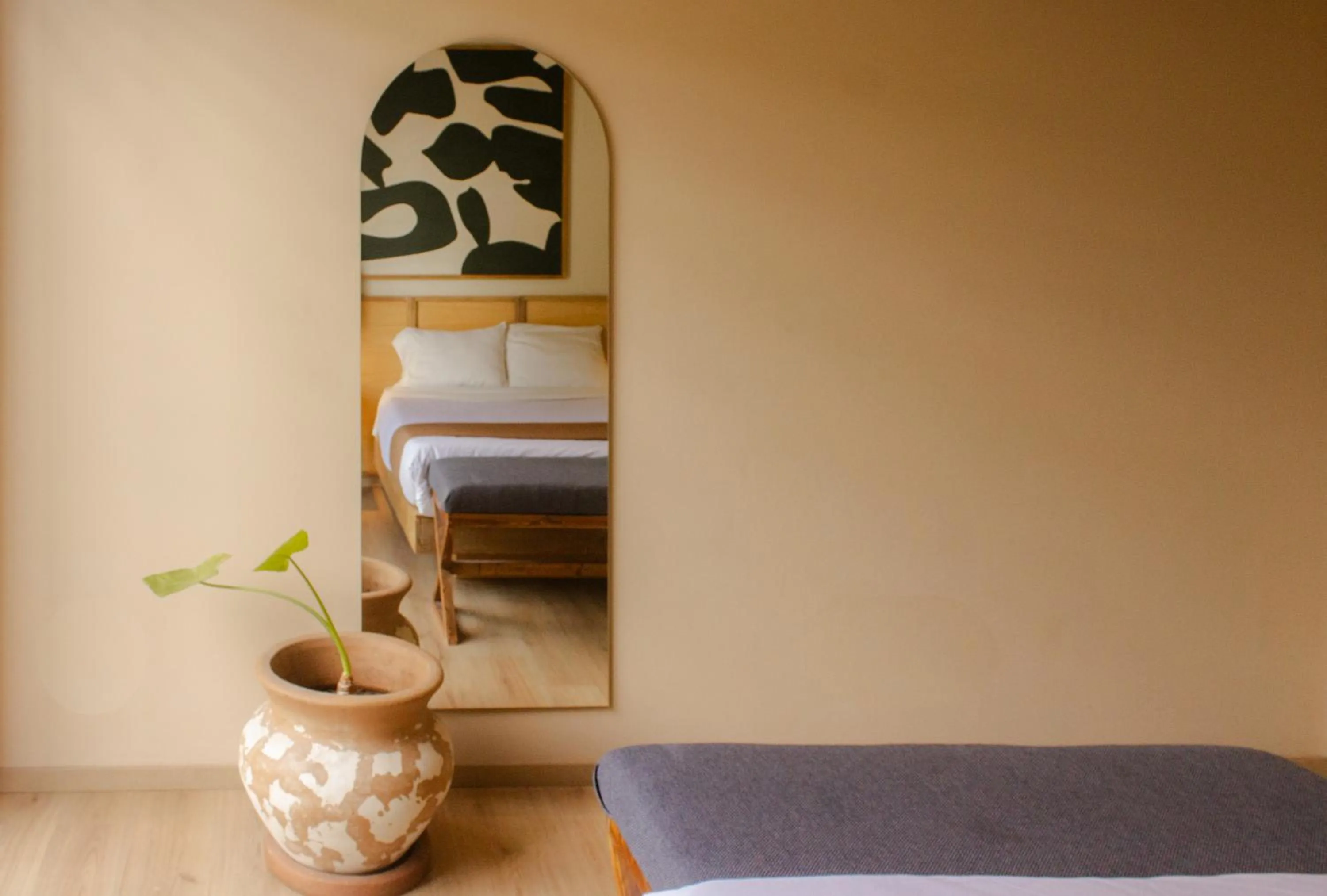 Bed in DHaus Guadalajara Country Club