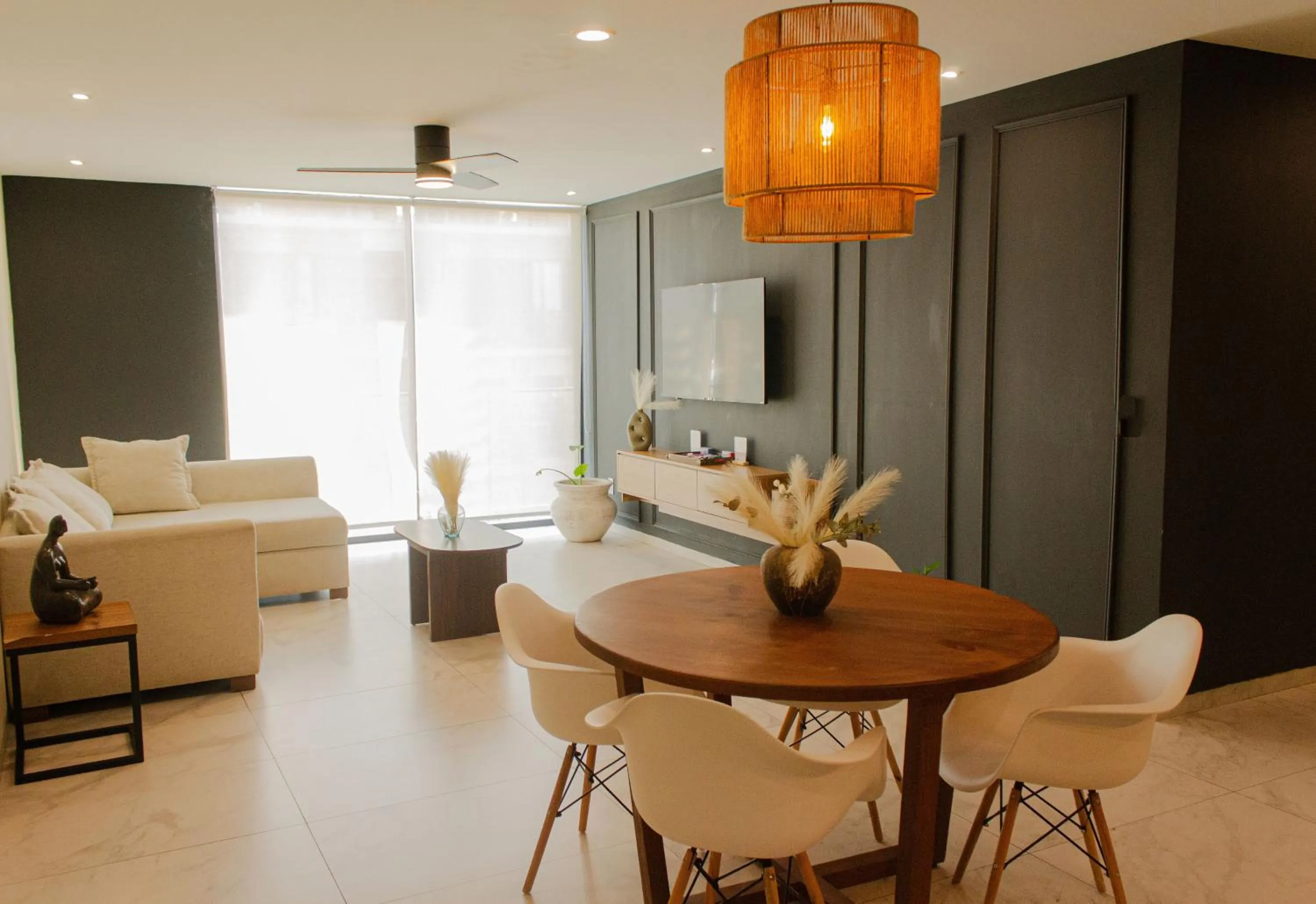 Living room in DHaus Guadalajara Country Club