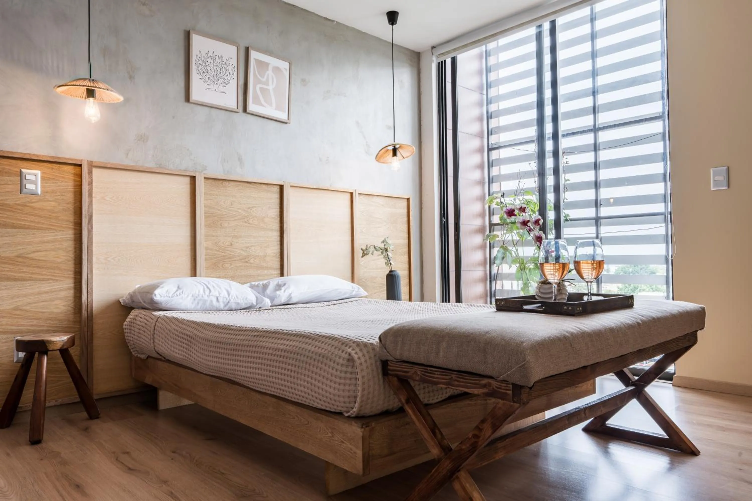 Bed in DHaus Guadalajara Country Club