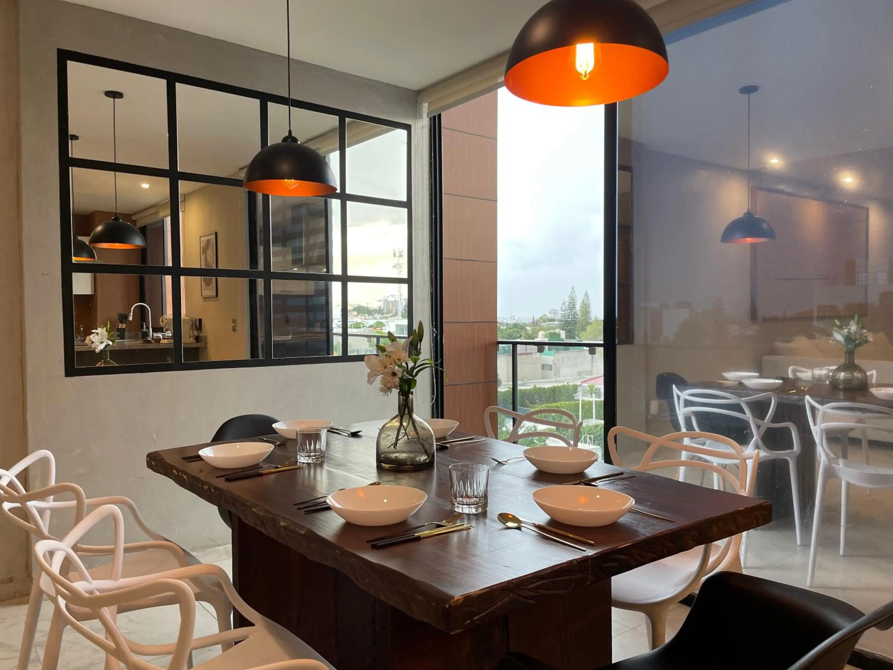 Dining area in DHaus Guadalajara Country Club