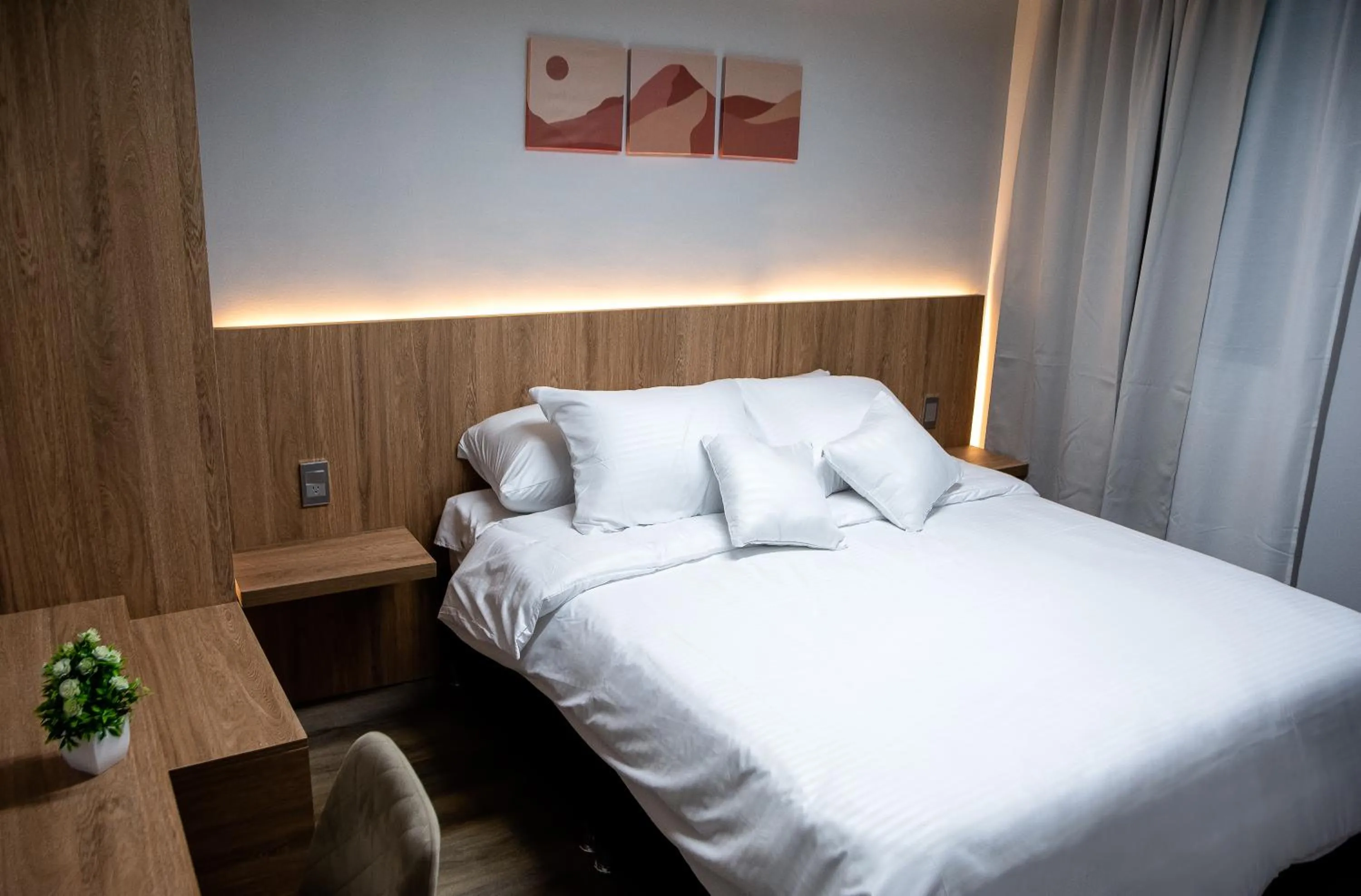 Bed in Aerosuites & SkyHub