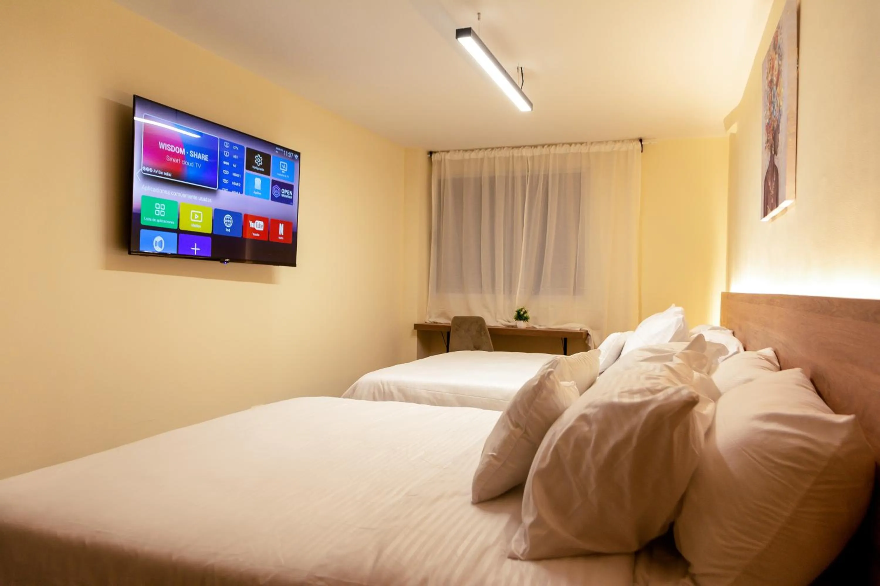Bed in Aerosuites & SkyHub