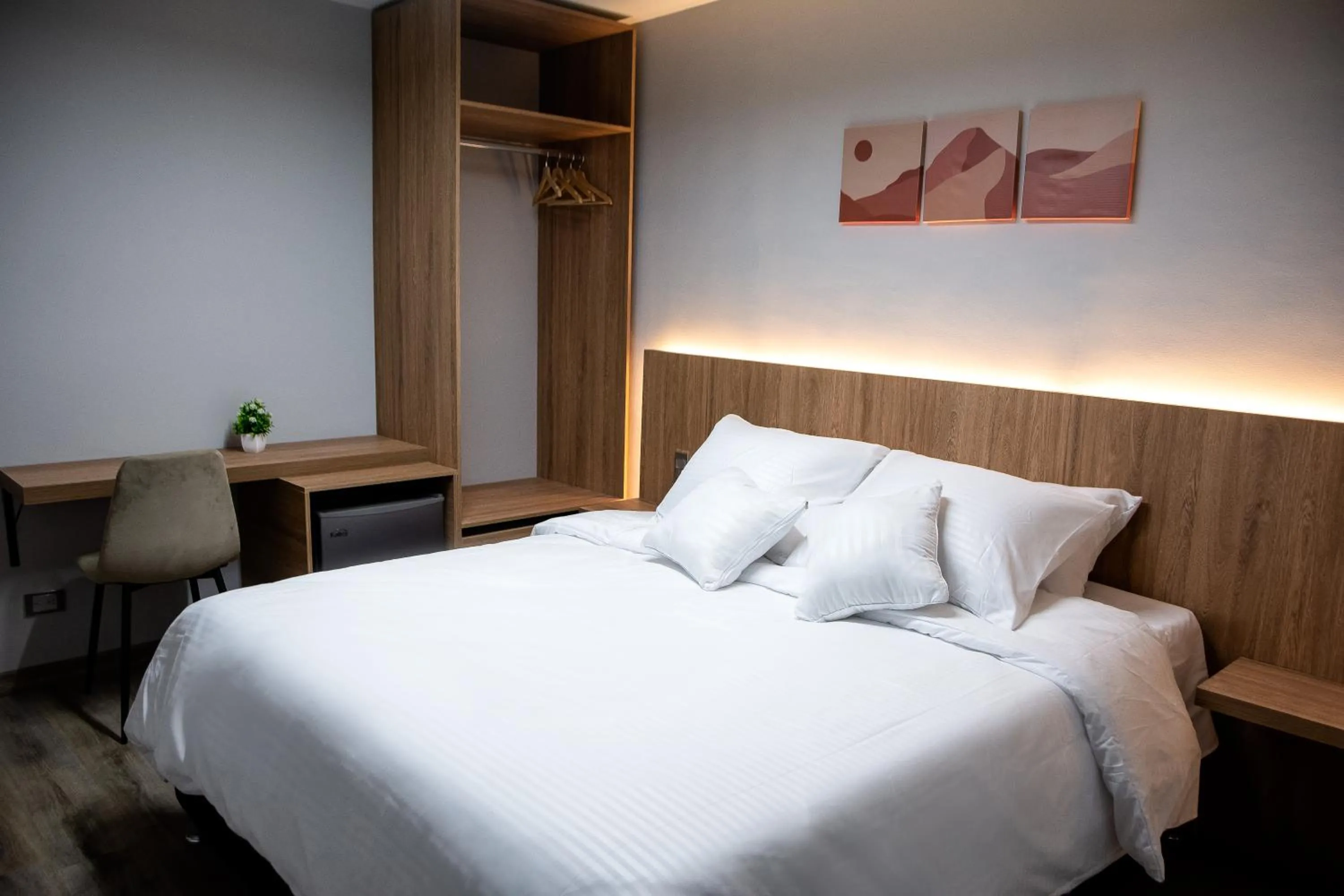 Bed in Aerosuites & SkyHub