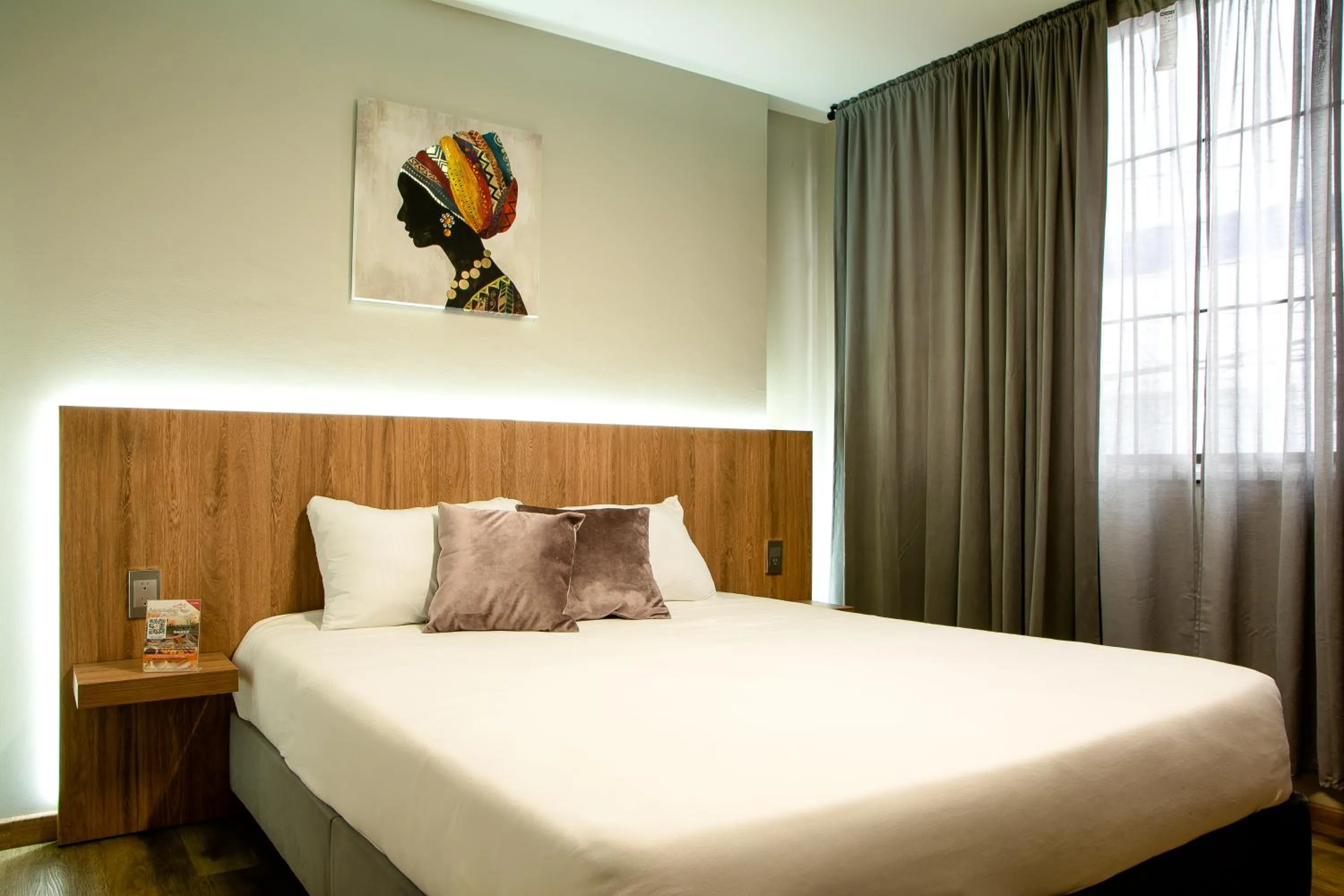 Bed in Aerosuites & SkyHub