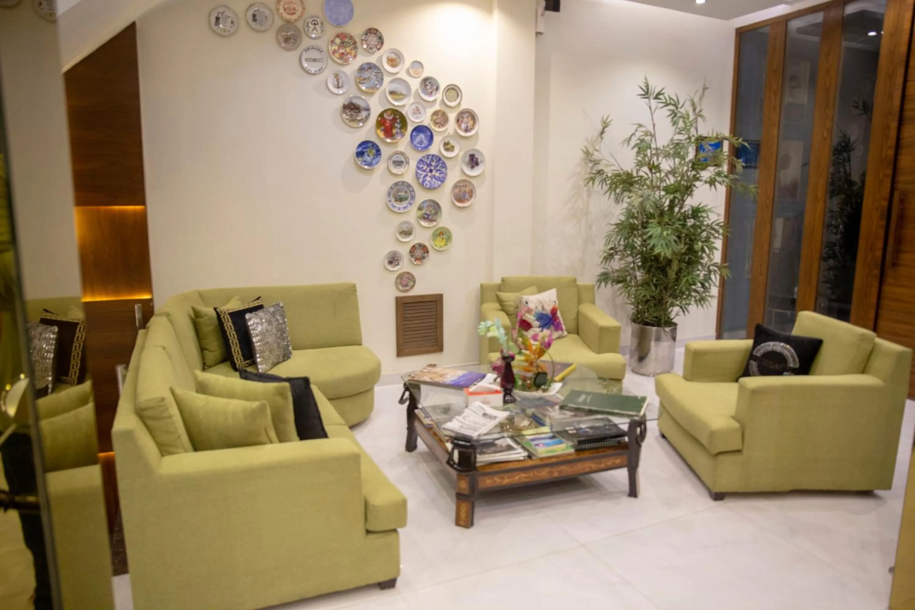 Lobby or reception in Lahore Continental Hotel