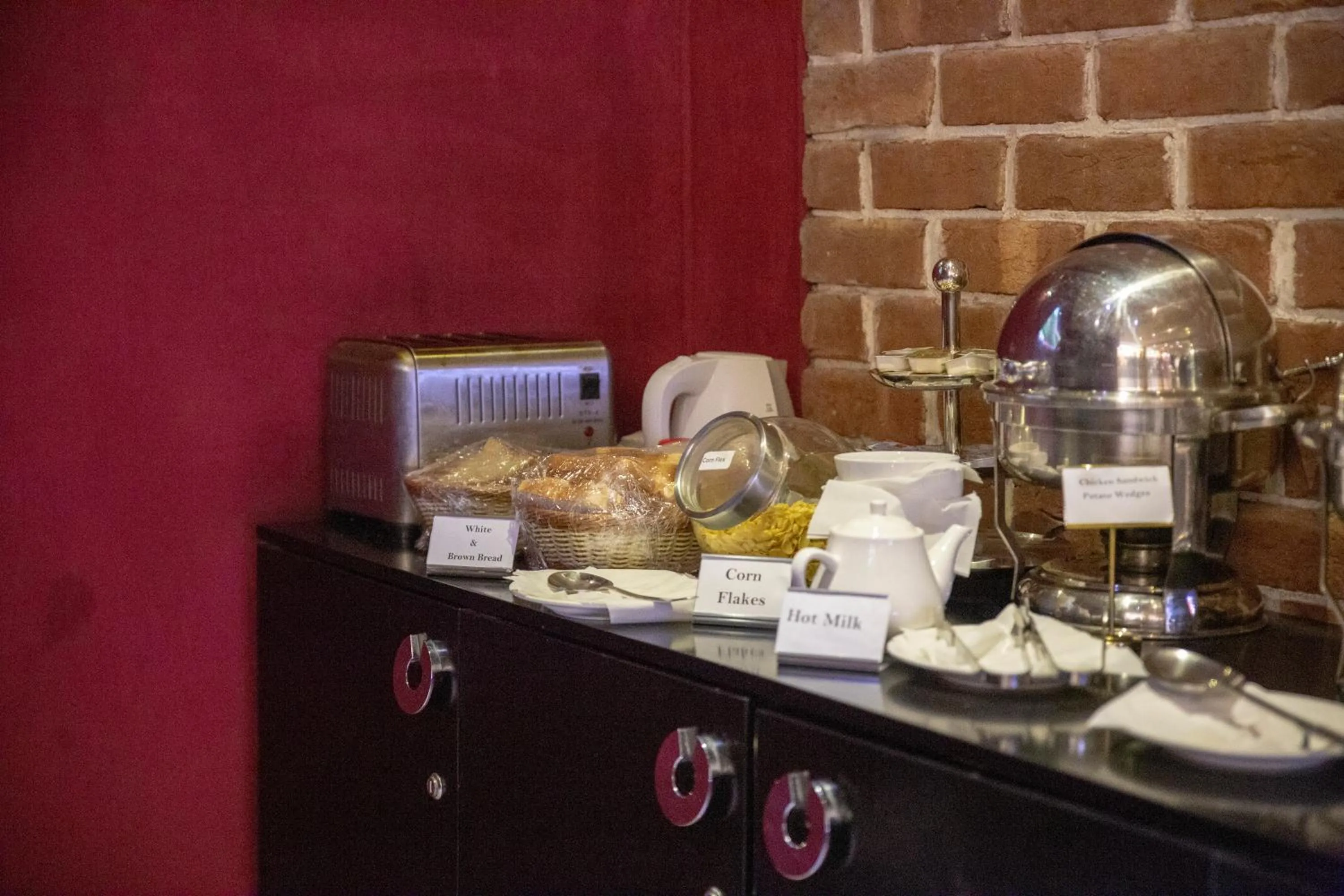 Breakfast in Lahore Continental Hotel