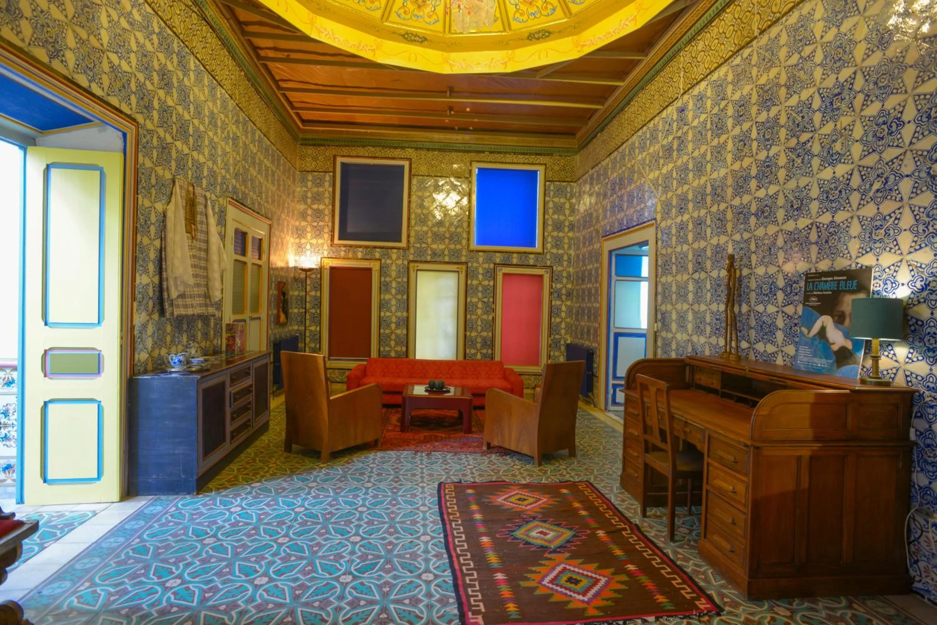 Quadruple Room in La Chambre bleue