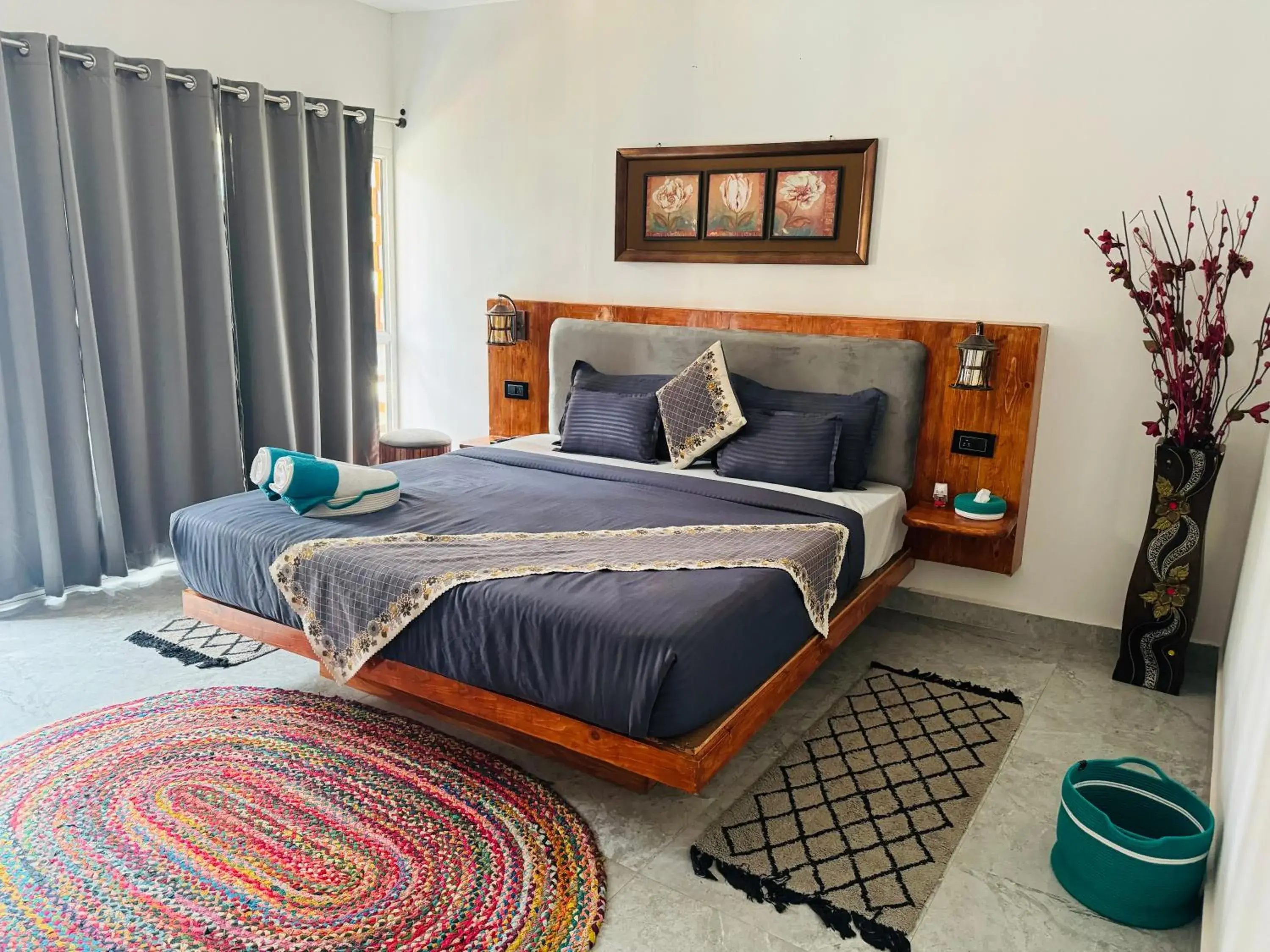 Bed in White Turtle Resort Bed in White Turtle Resort