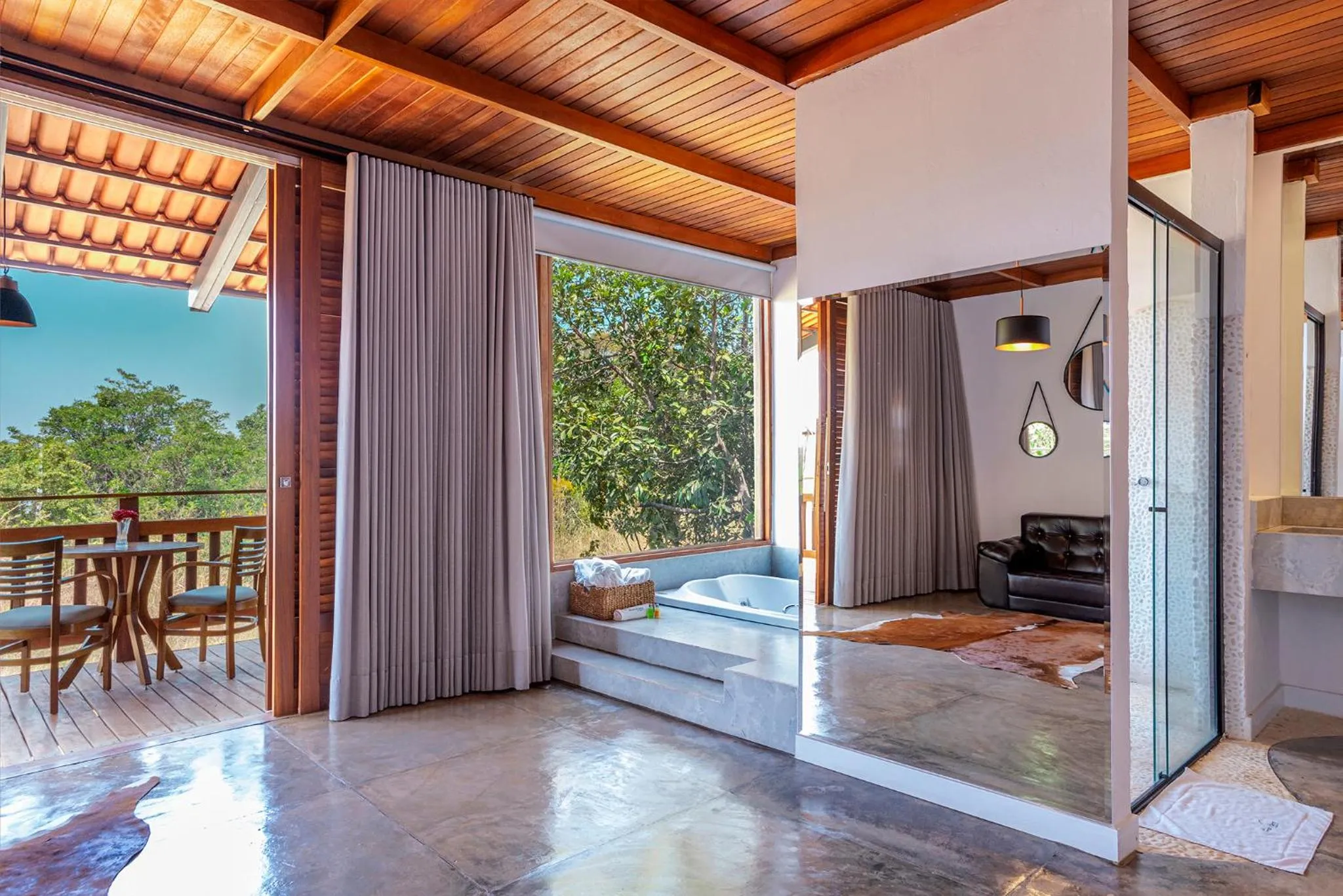 Natural landscape in Pousada Vereda da Serra