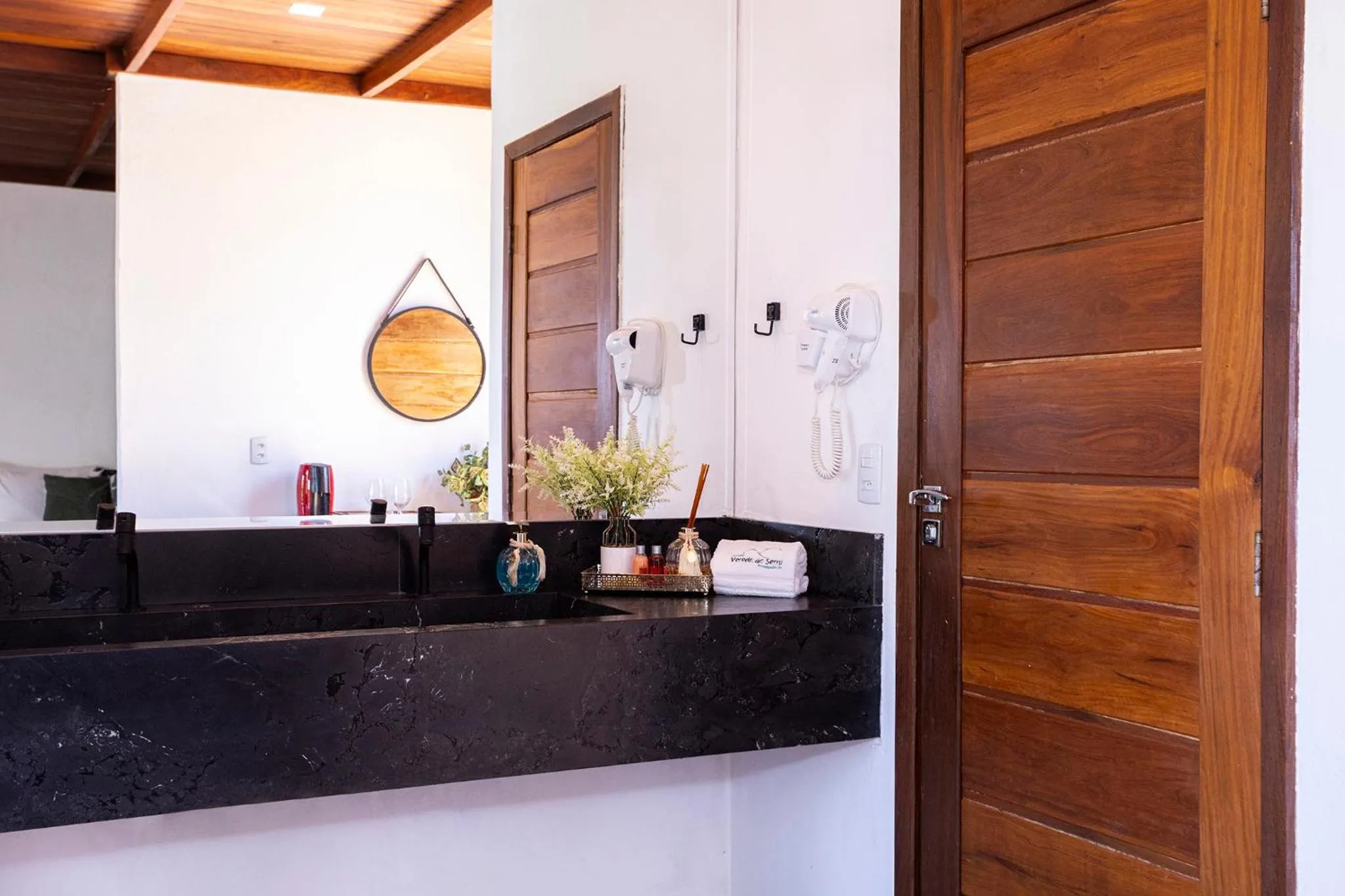 Bathroom in Pousada Vereda da Serra