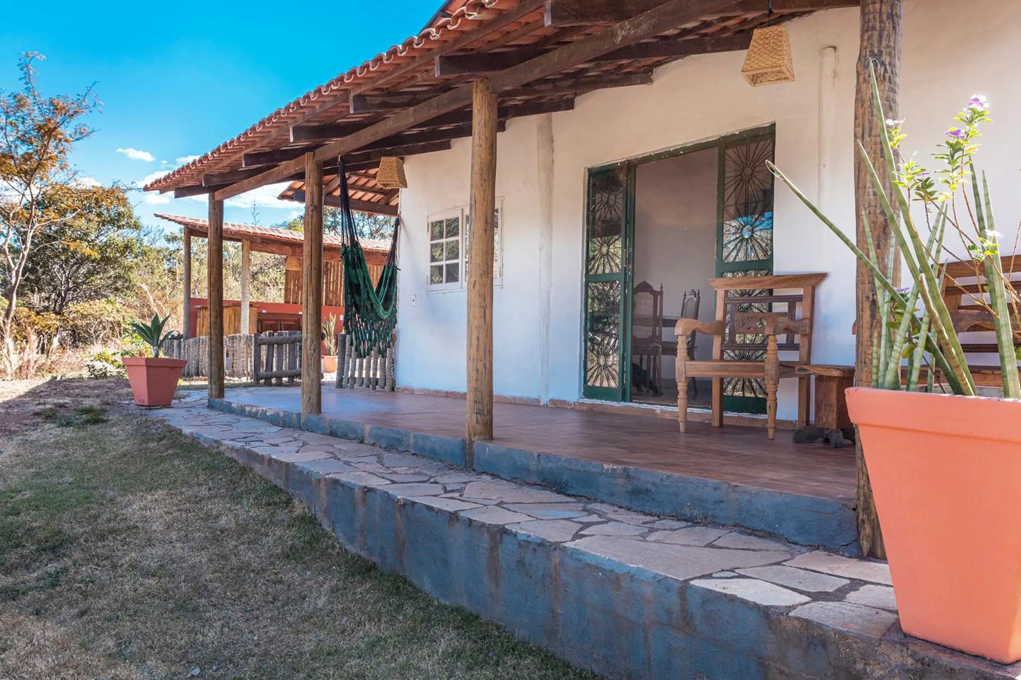 Patio in Pousada Vereda da Serra