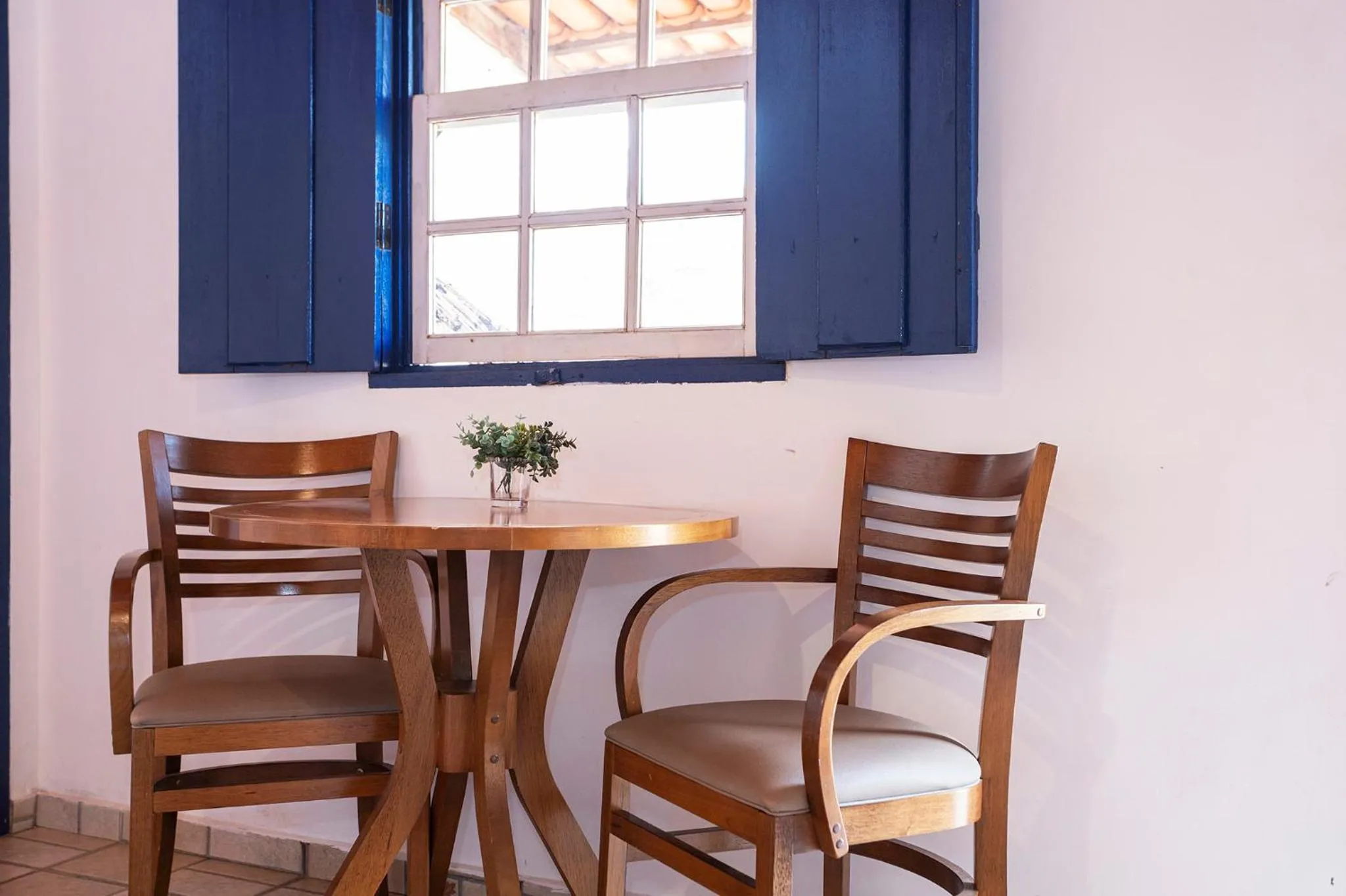 Seating area in Pousada Vereda da Serra