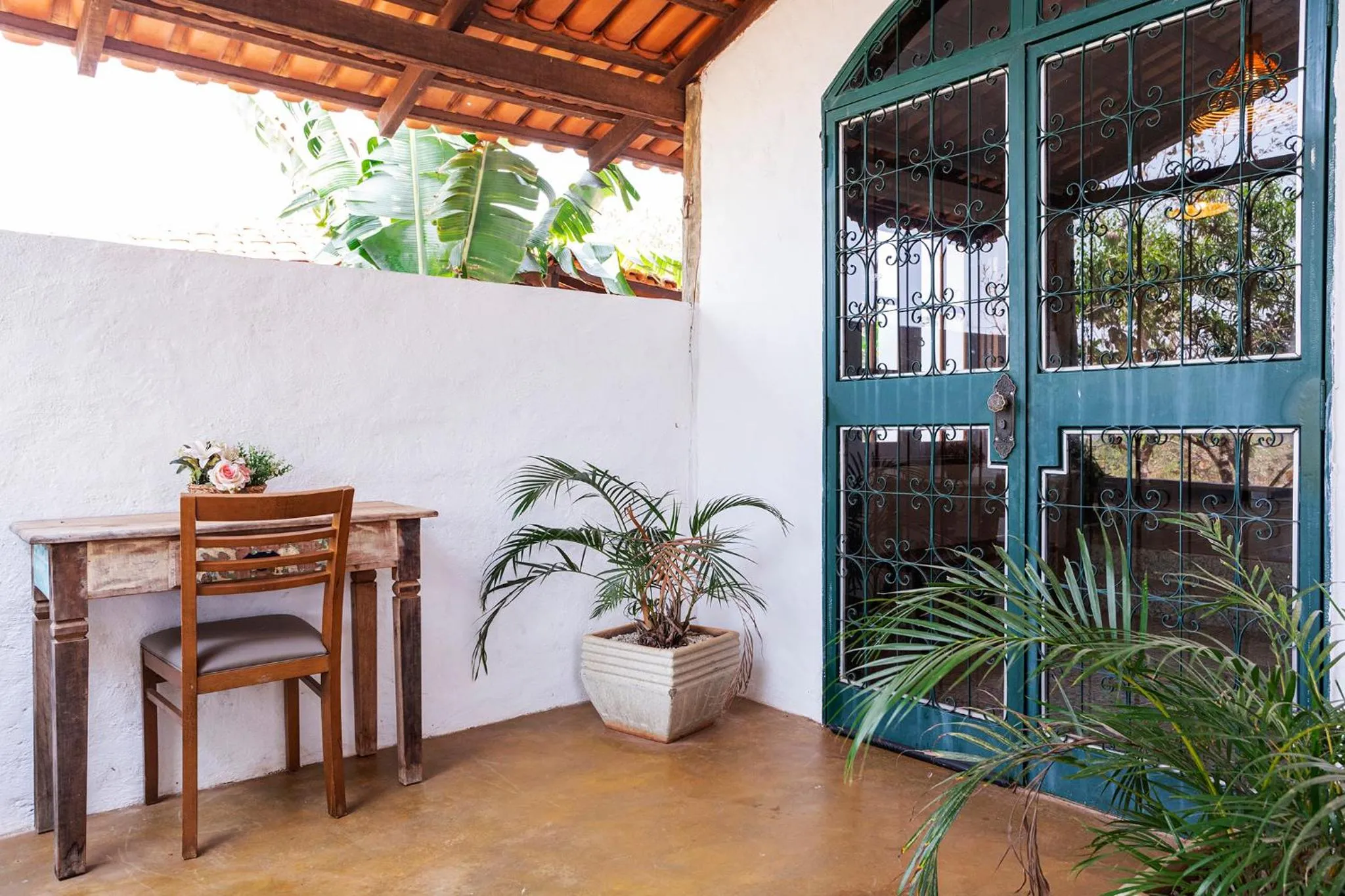 Patio in Pousada Vereda da Serra