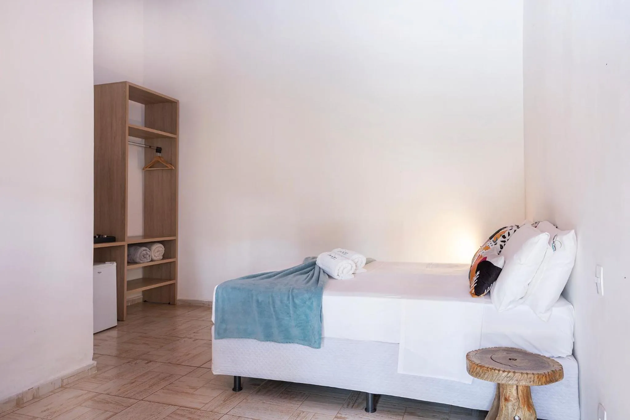 Bed in Pousada Vereda da Serra