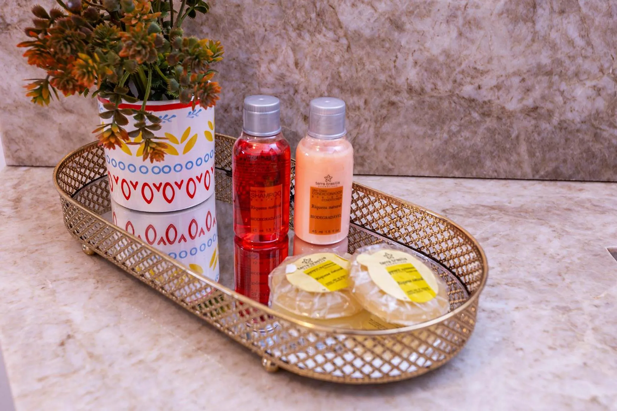 Bathroom in Pousada Vereda da Serra