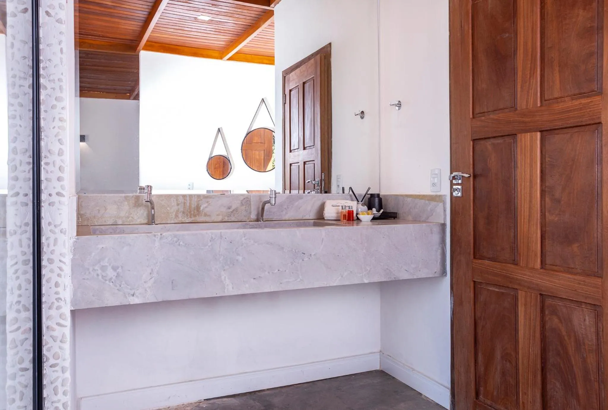 Bathroom in Pousada Vereda da Serra