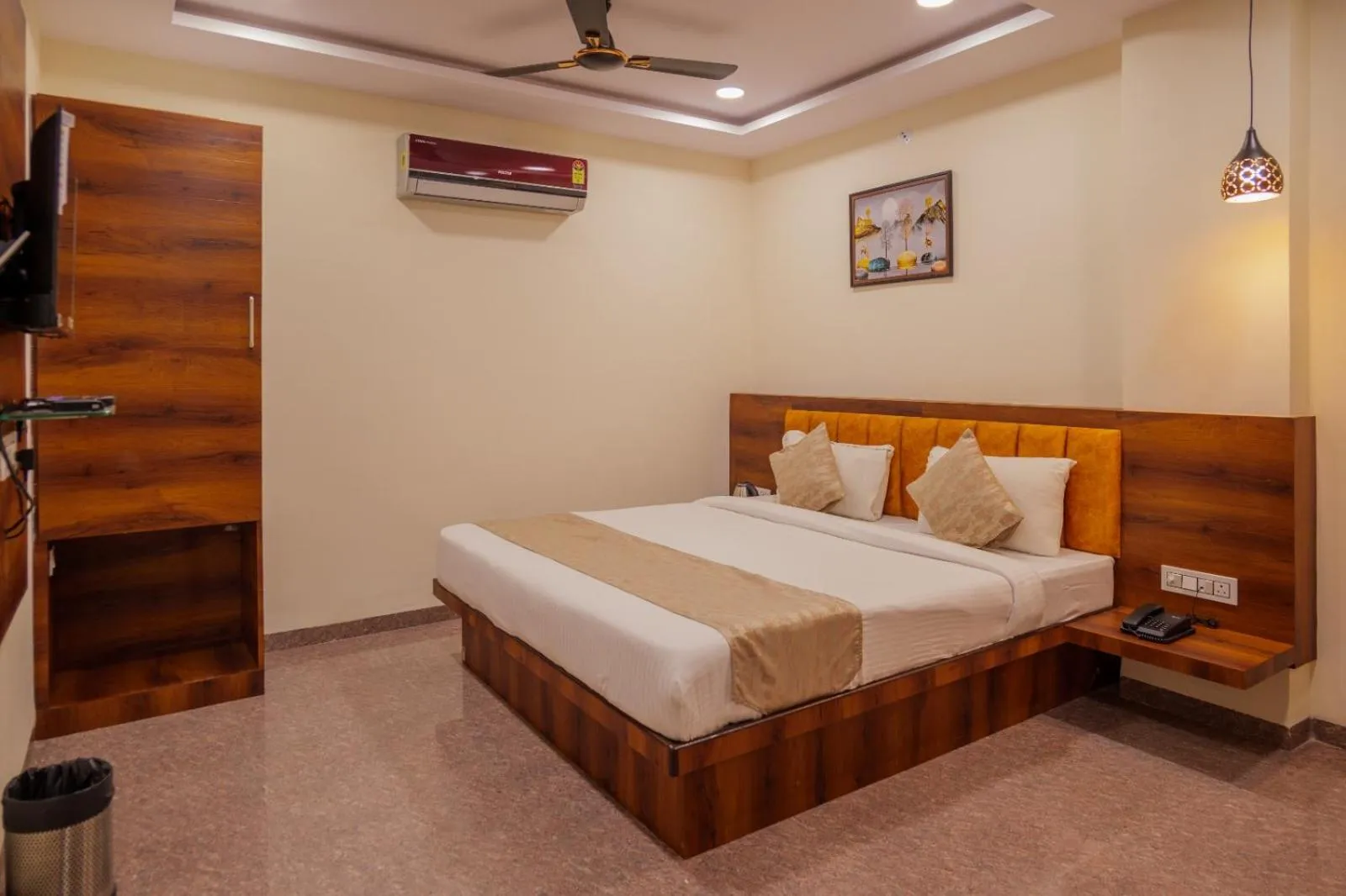 Bed in Hotel Dream Inn