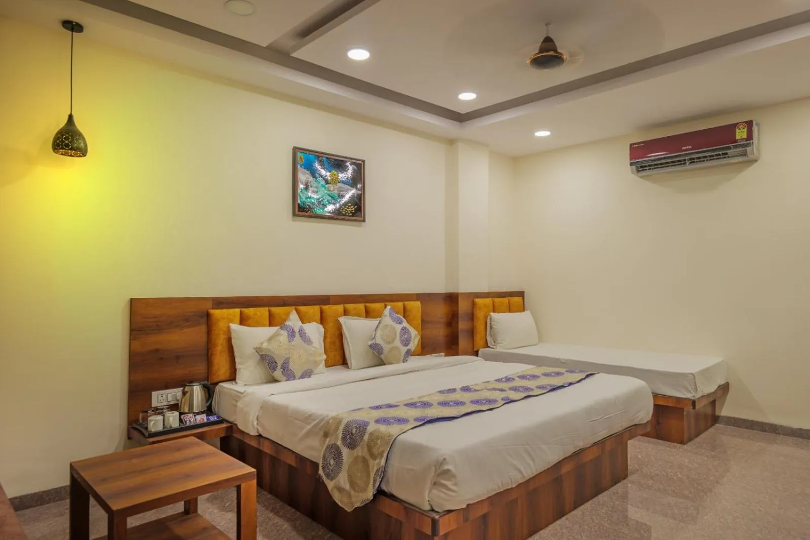 Bed in Hotel Dream Inn