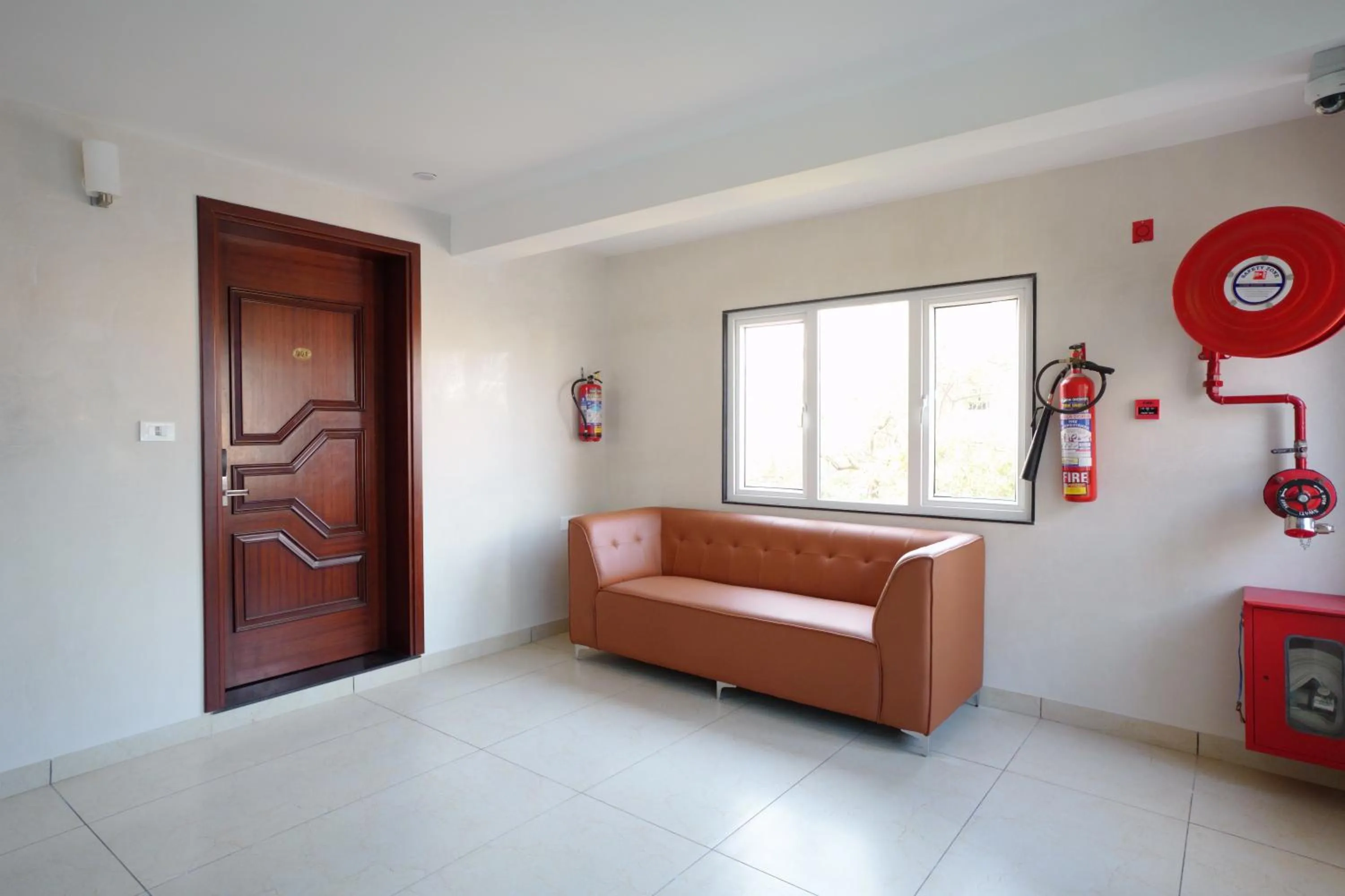 Seating area in GEO Hotel