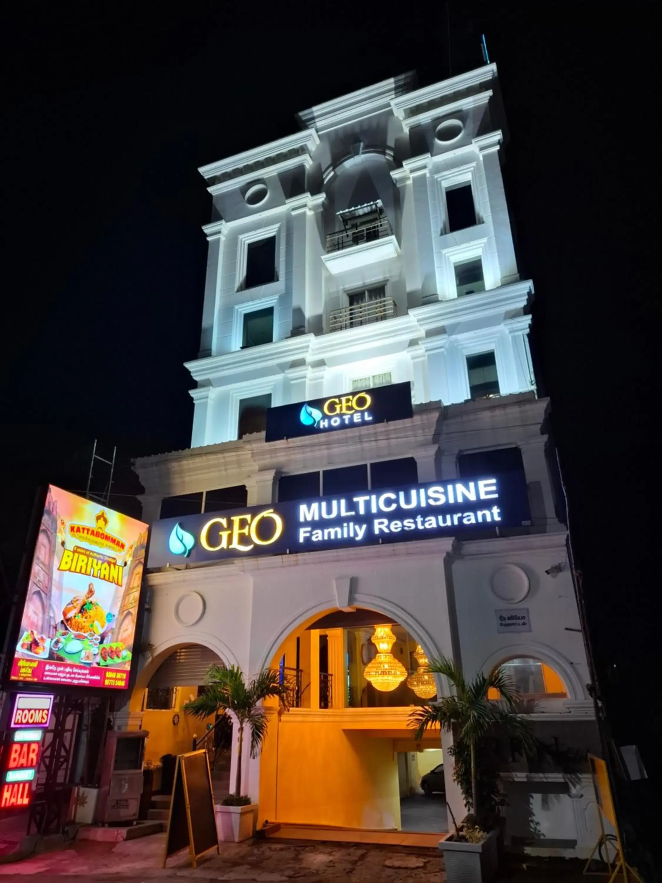 Property building in GEO Hotel Property building in GEO Hotel