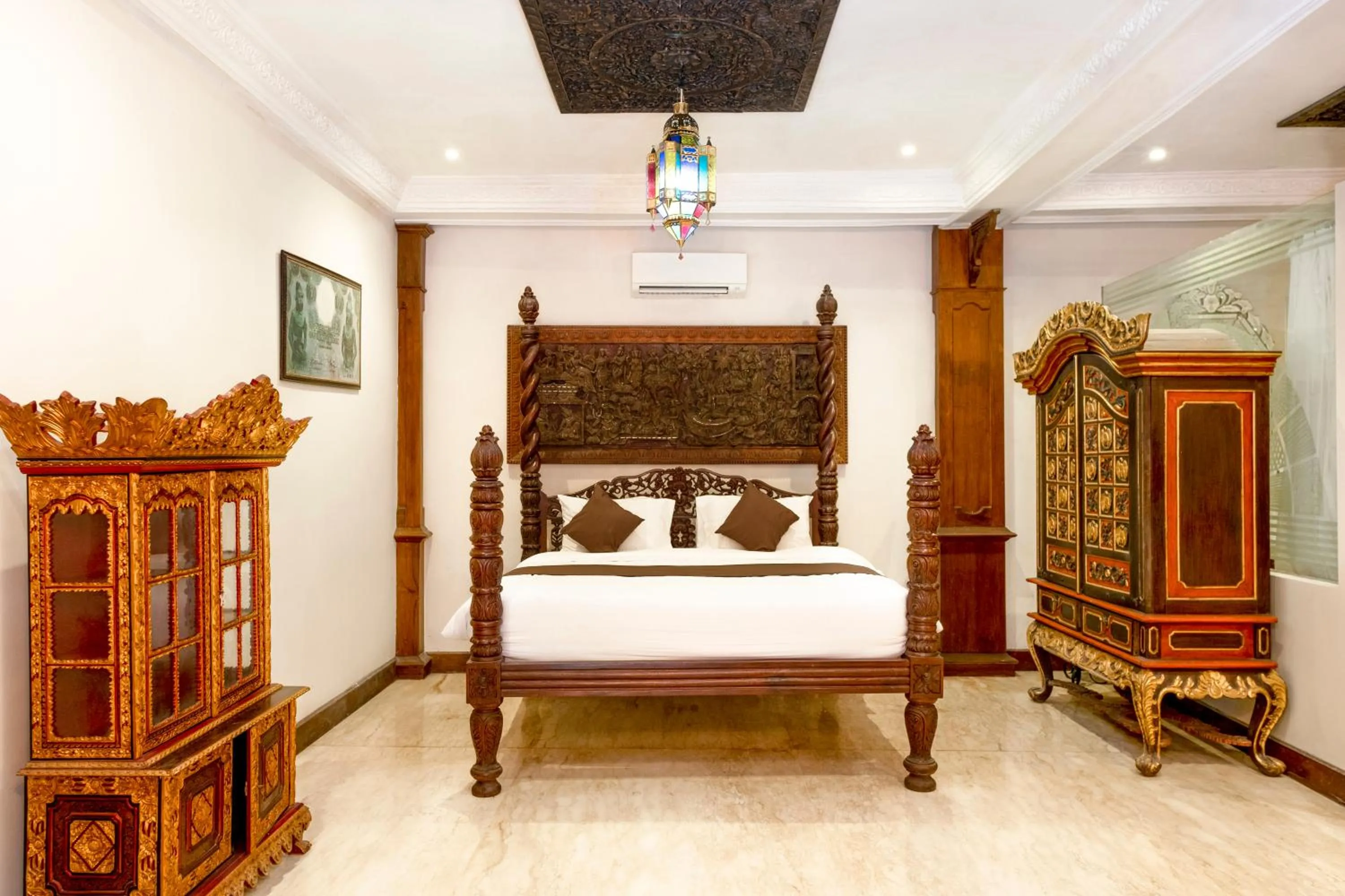 Bedroom, Bed in Rumah Pesik Art & Heritage Hotel