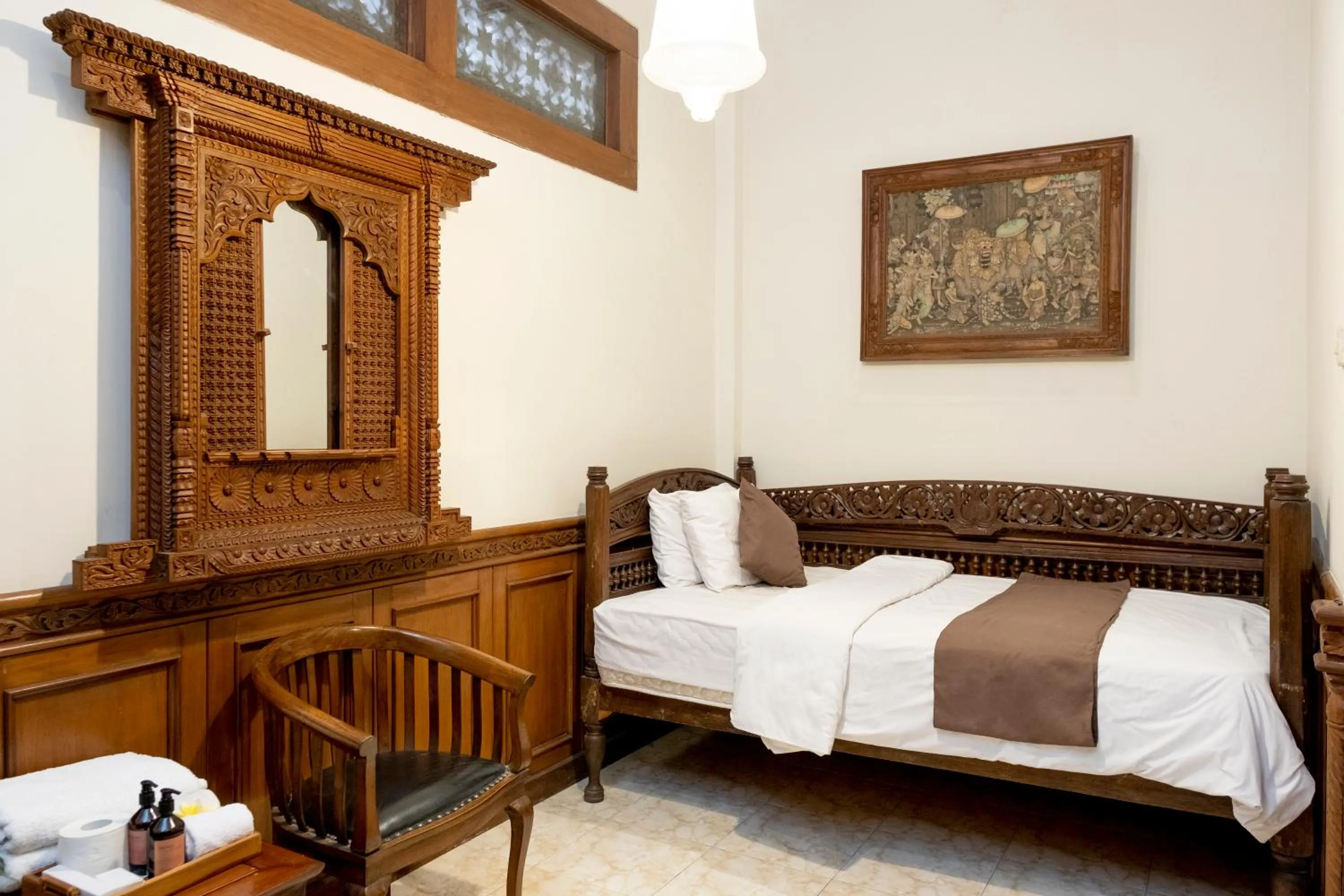 Bedroom, Bed in Rumah Pesik Art & Heritage Hotel
