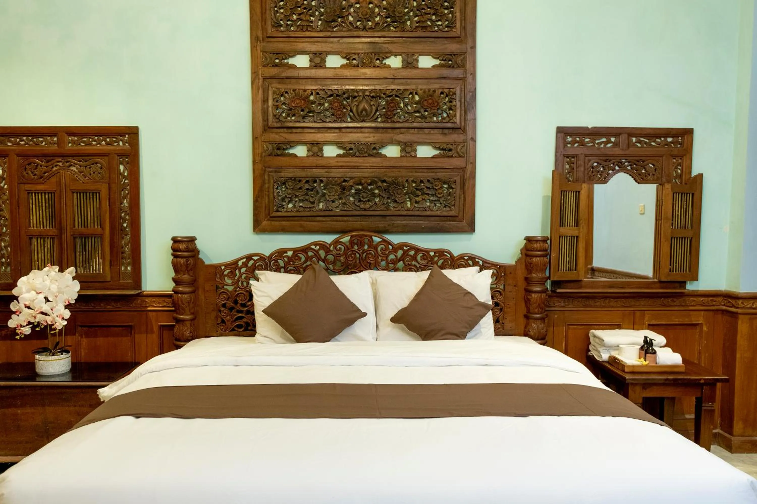 Bedroom, Bed in Rumah Pesik Art & Heritage Hotel