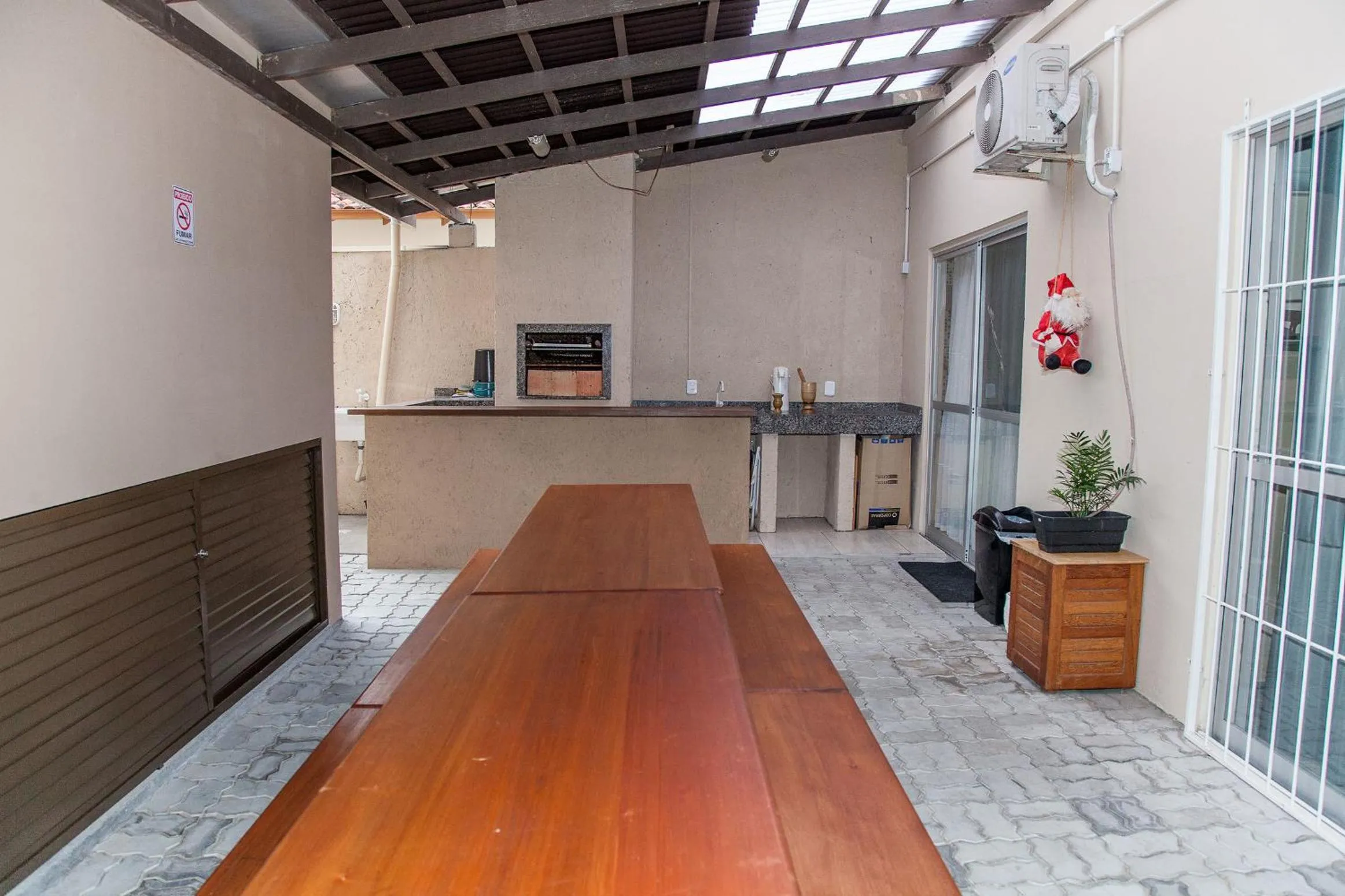 Patio in Pousada Dom Toazza