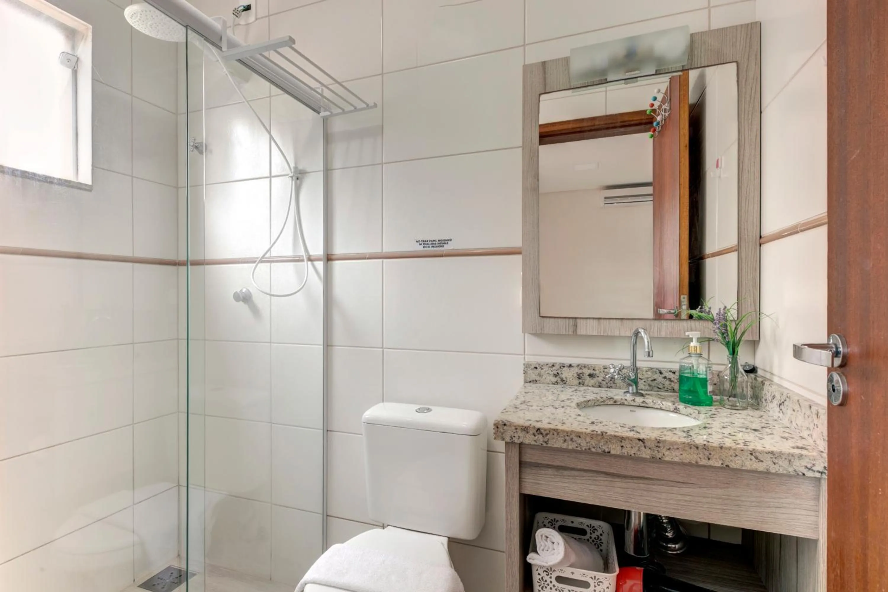 Bathroom in Pousada Dom Toazza