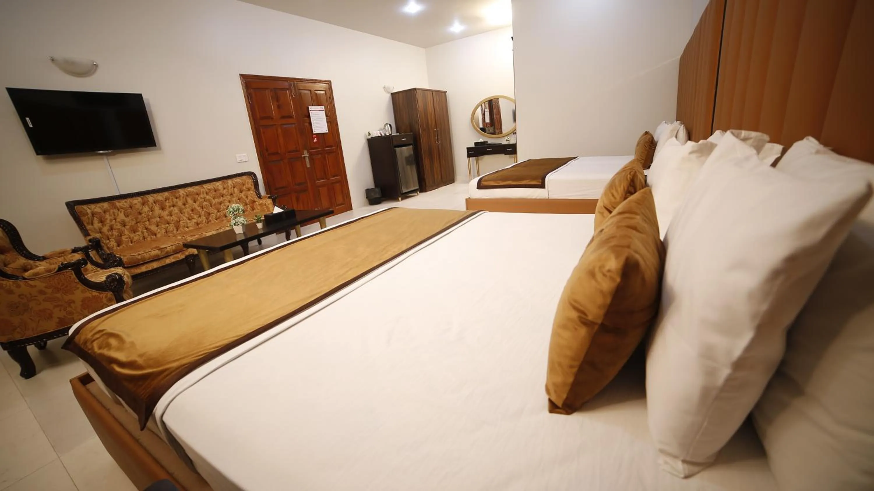 Bed in Four Squares by WI Hotel