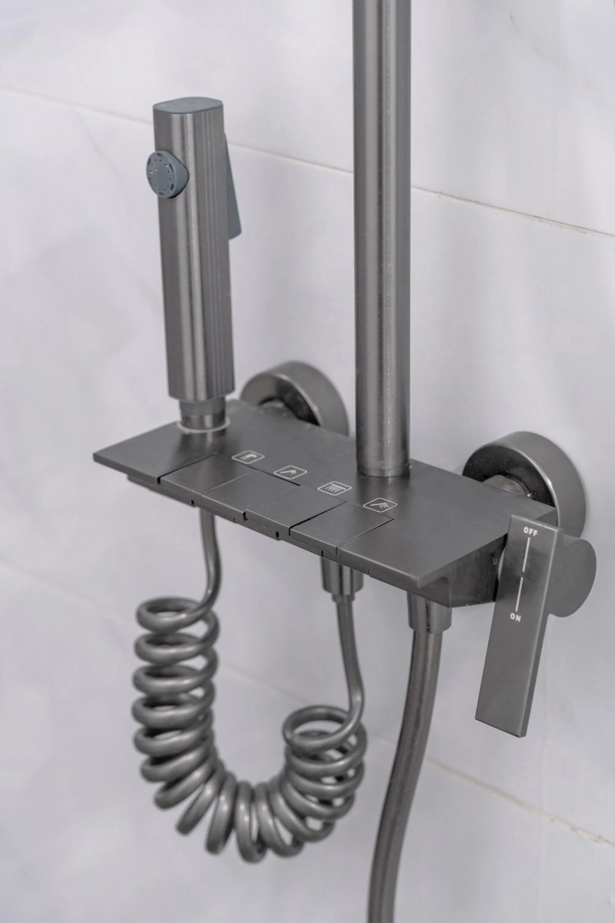 Shower in Saturn Hotel