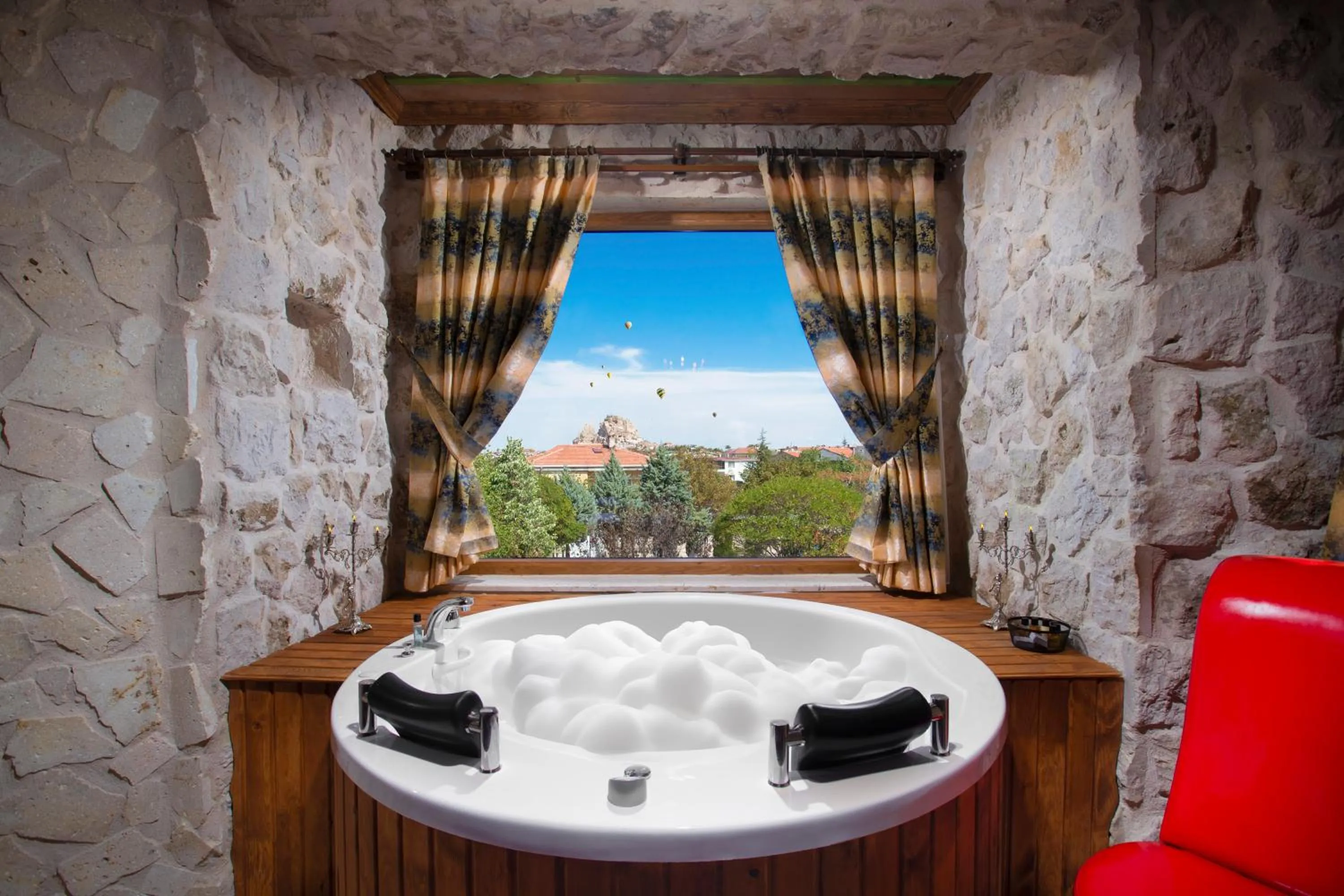 Natural landscape in Cappadocia Fiesta Stone House