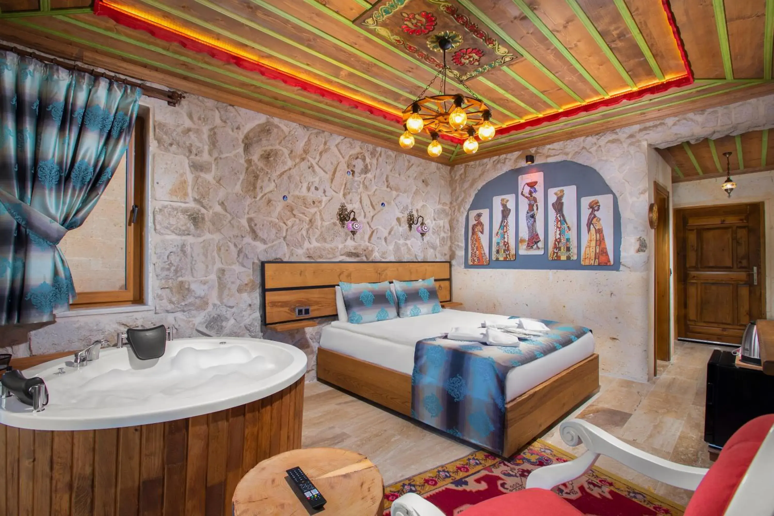 Bed in Cappadocia Fiesta Stone House Bed in Cappadocia Fiesta Stone House