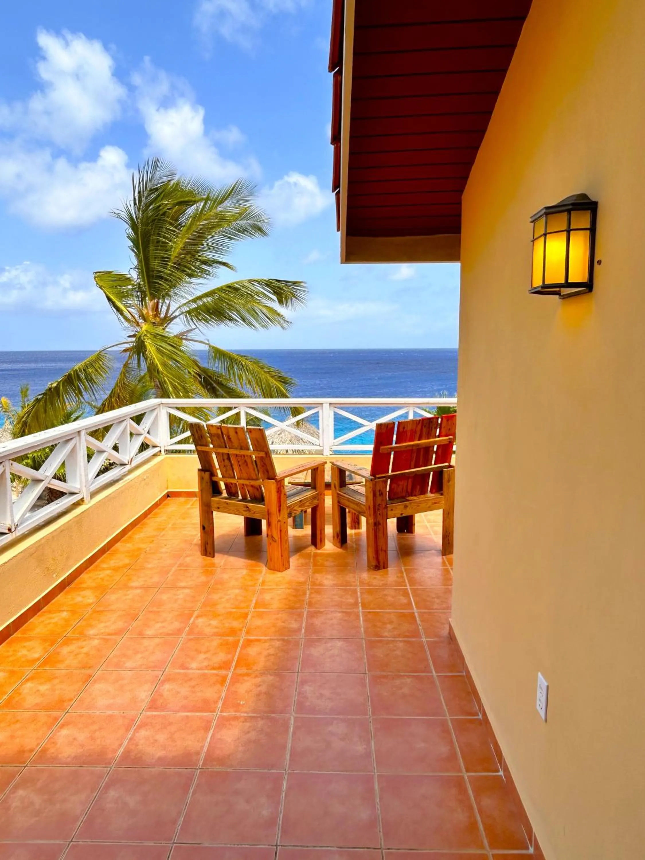 Balcony/Terrace in Lagun Blou Resort - Curacao