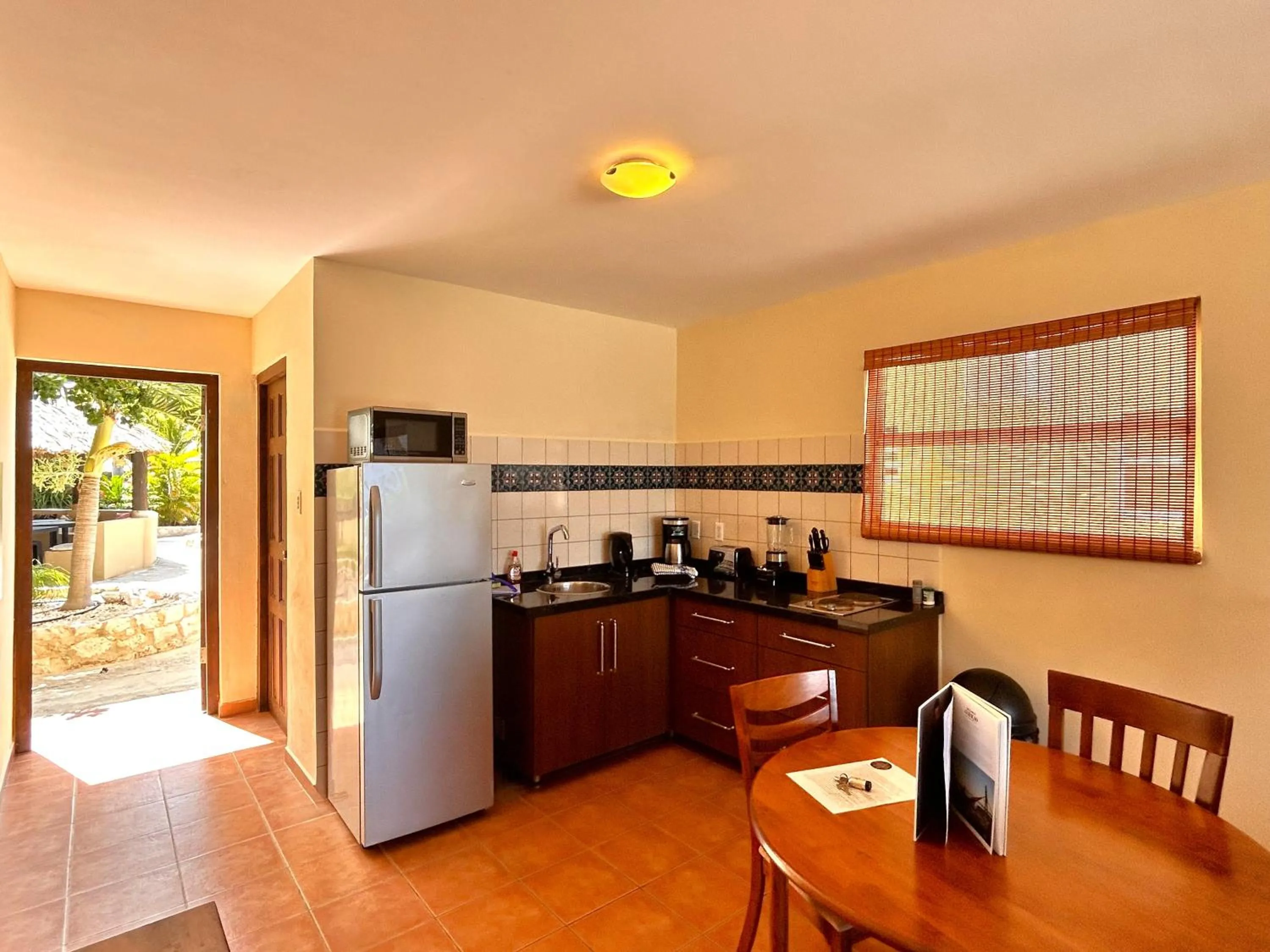 Kitchen or kitchenette in Lagun Blou Resort - Curacao