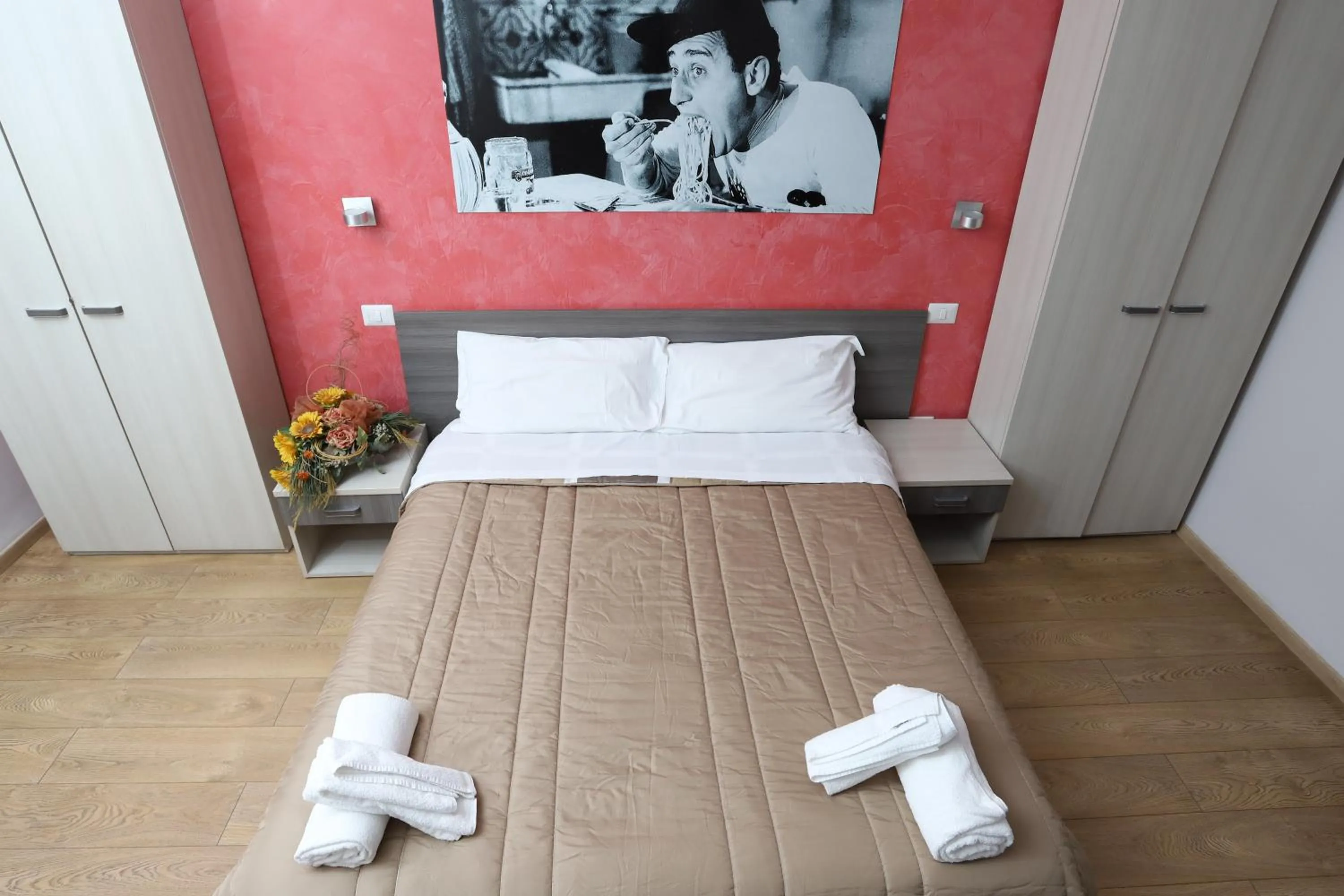 Bed in B&B Central Palace King Of Rome