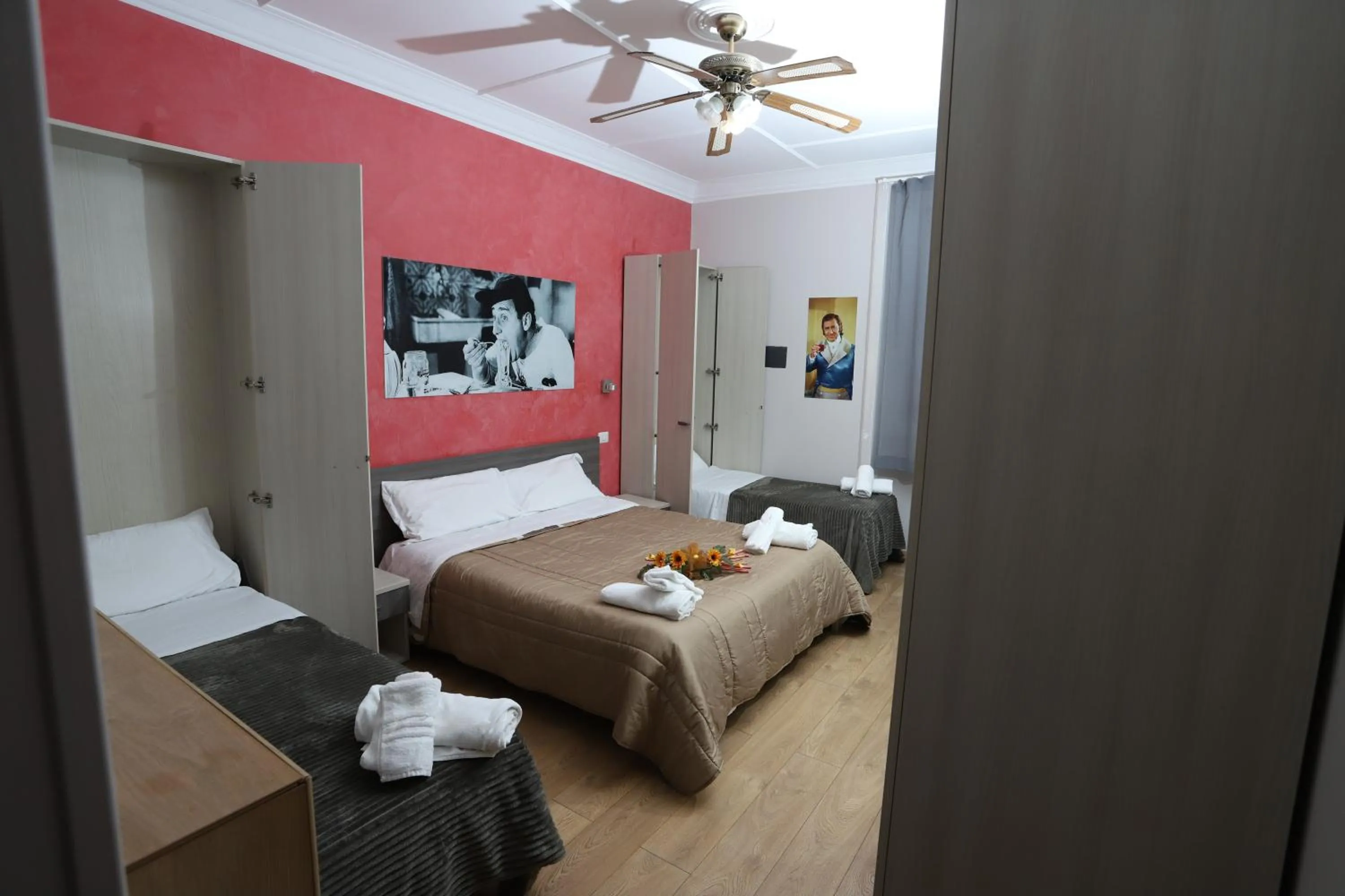 Bed in B&B Central Palace King Of Rome