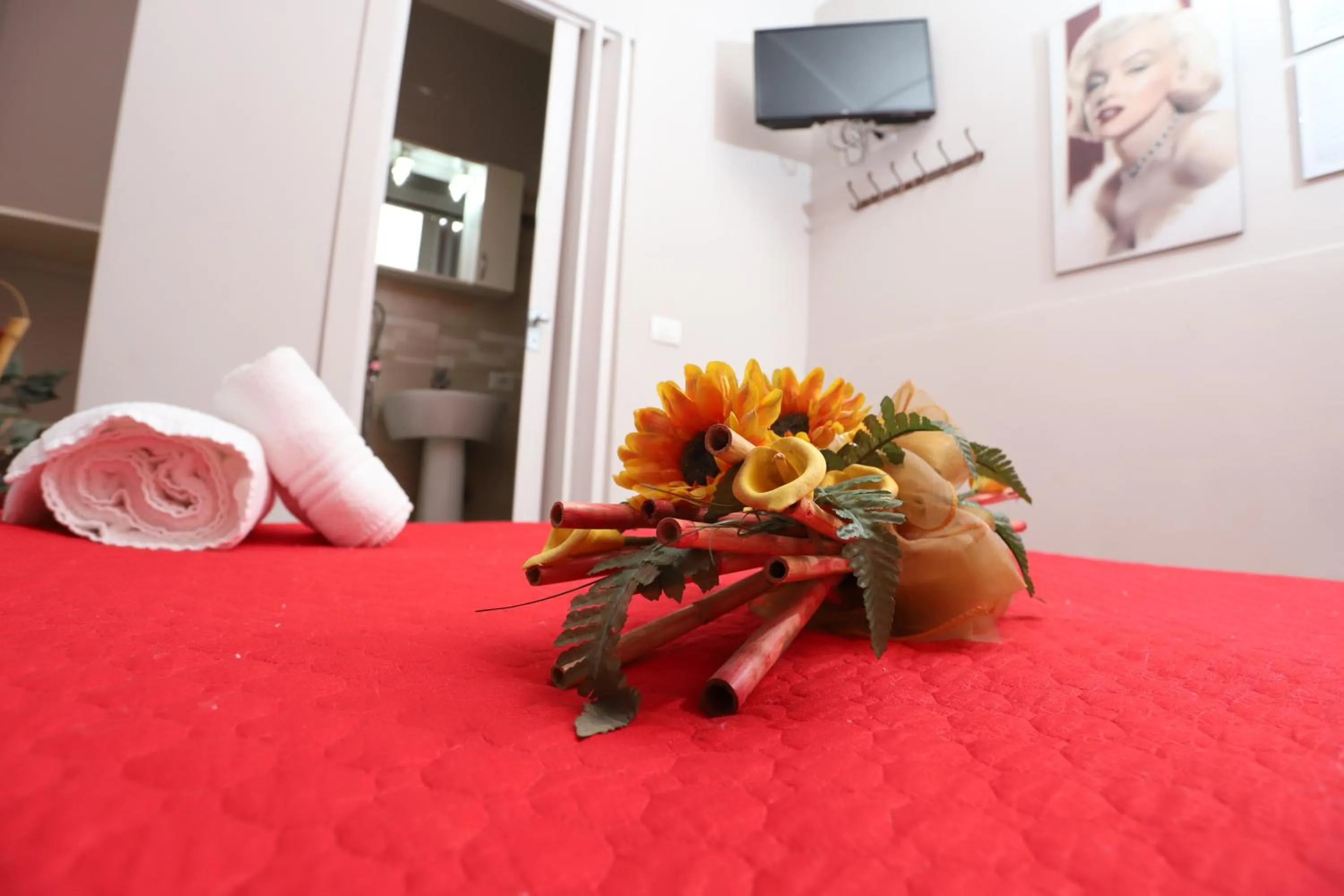 Bed in B&B Central Palace King Of Rome