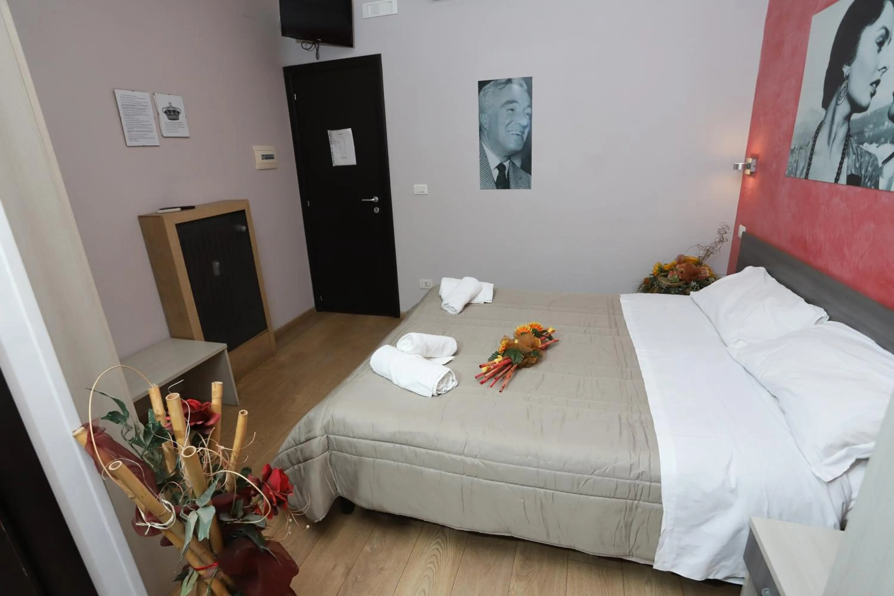 Bed in B&B Central Palace King Of Rome