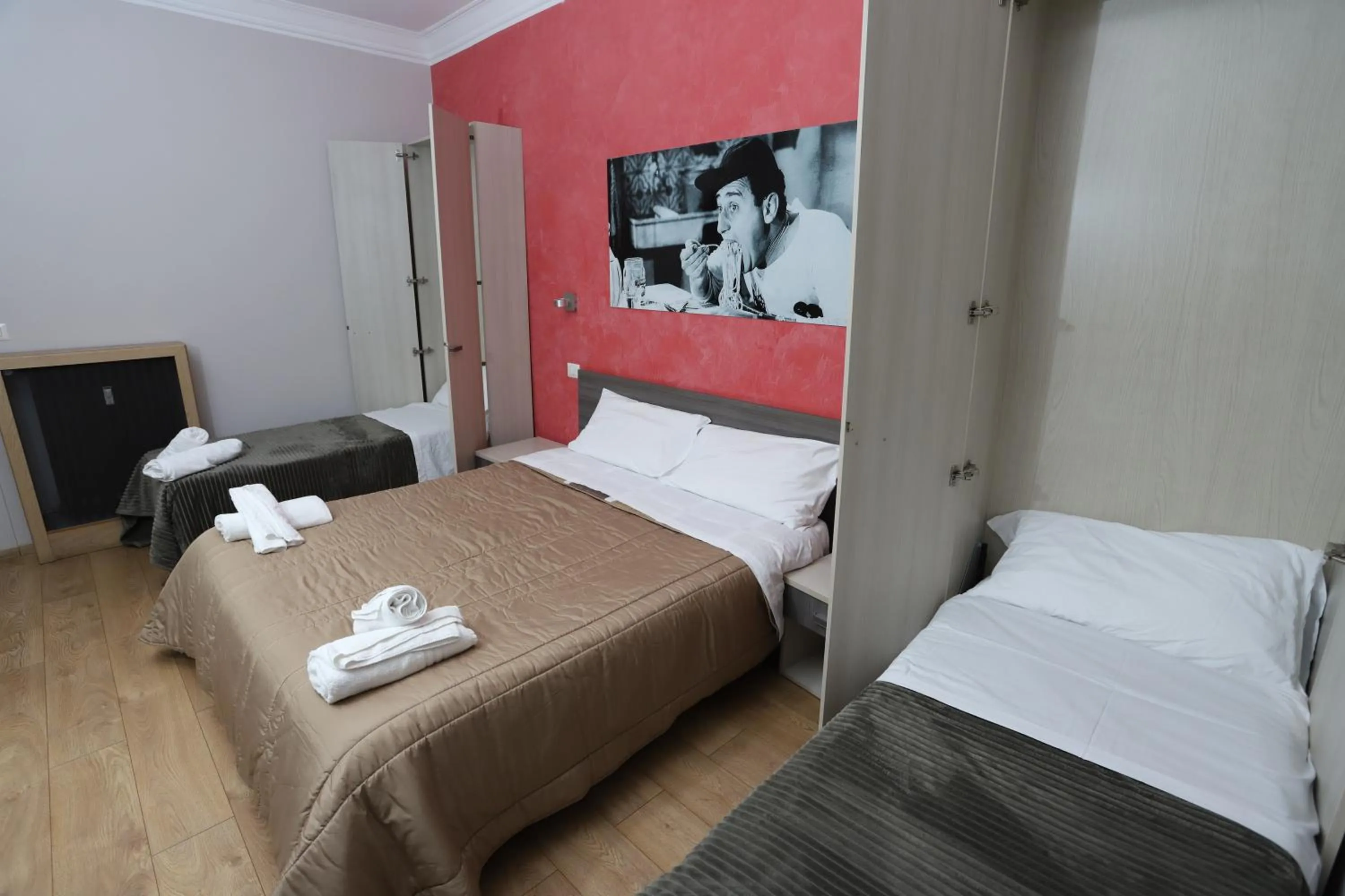 Bed in B&B Central Palace King Of Rome