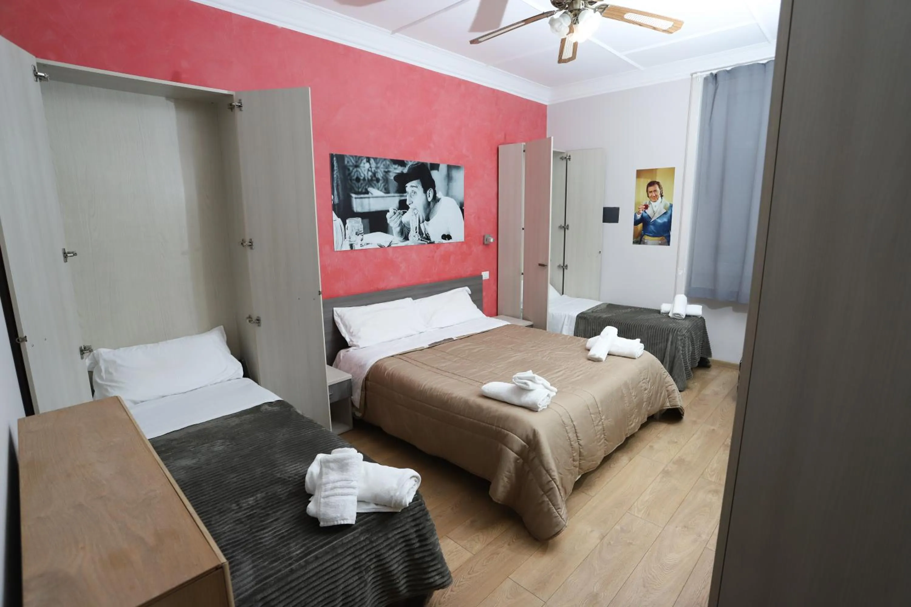 Bed in B&B Central Palace King Of Rome