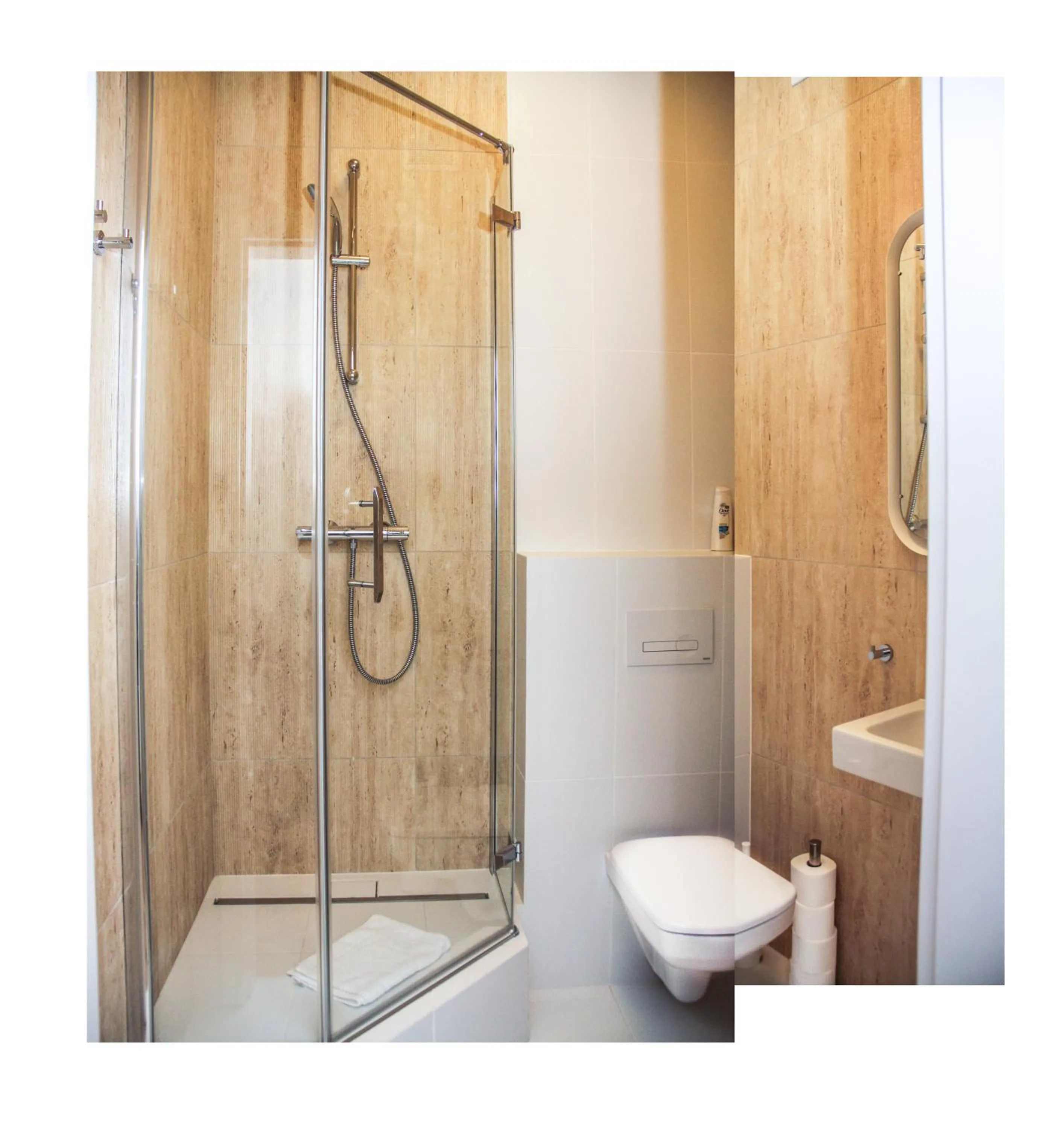 Shower in Smolna Apartments by Your Freedom